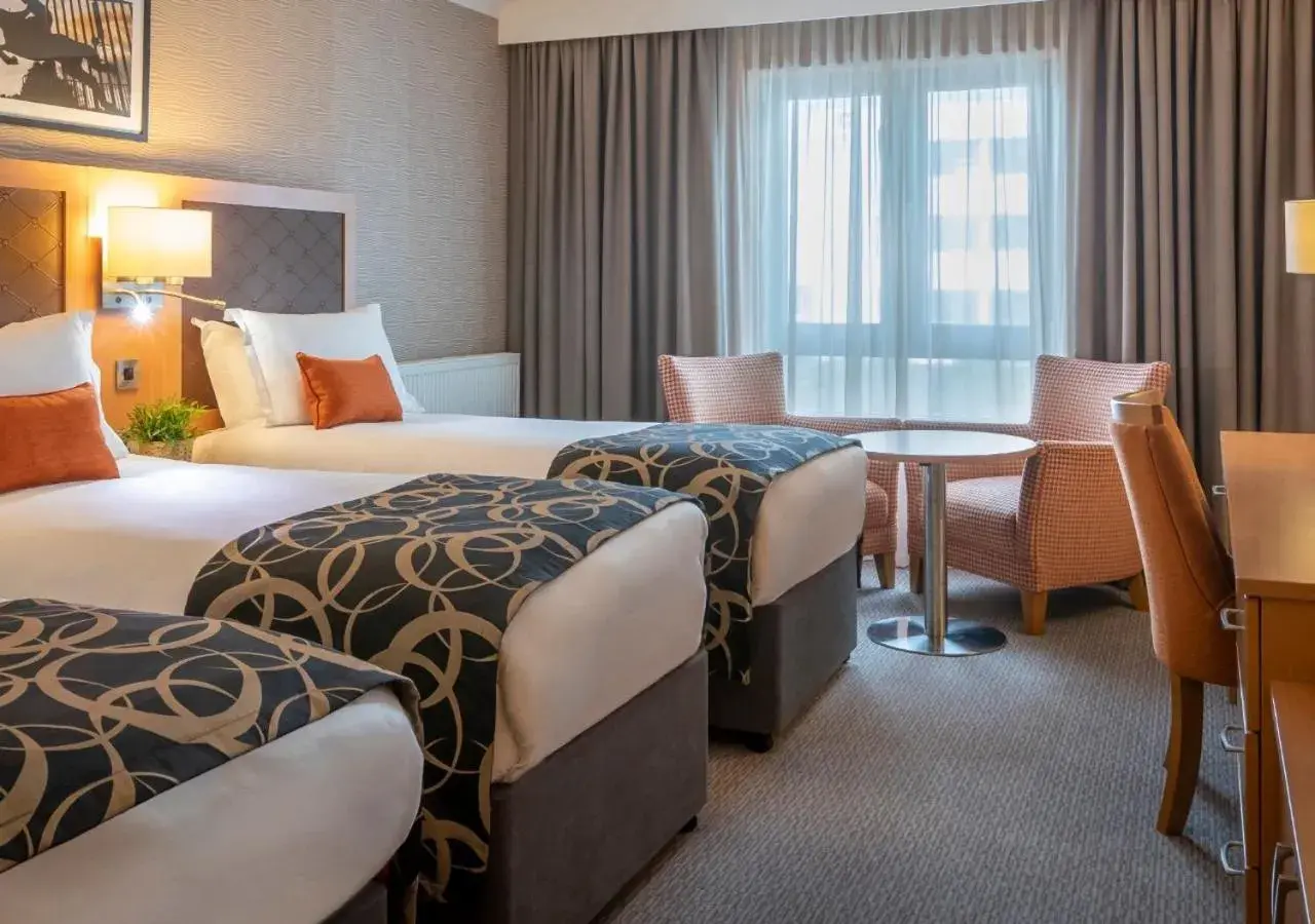 Bedroom, Bed in Clayton Hotel Cork City Bedroom, Bed in Clayton Hotel Cork City