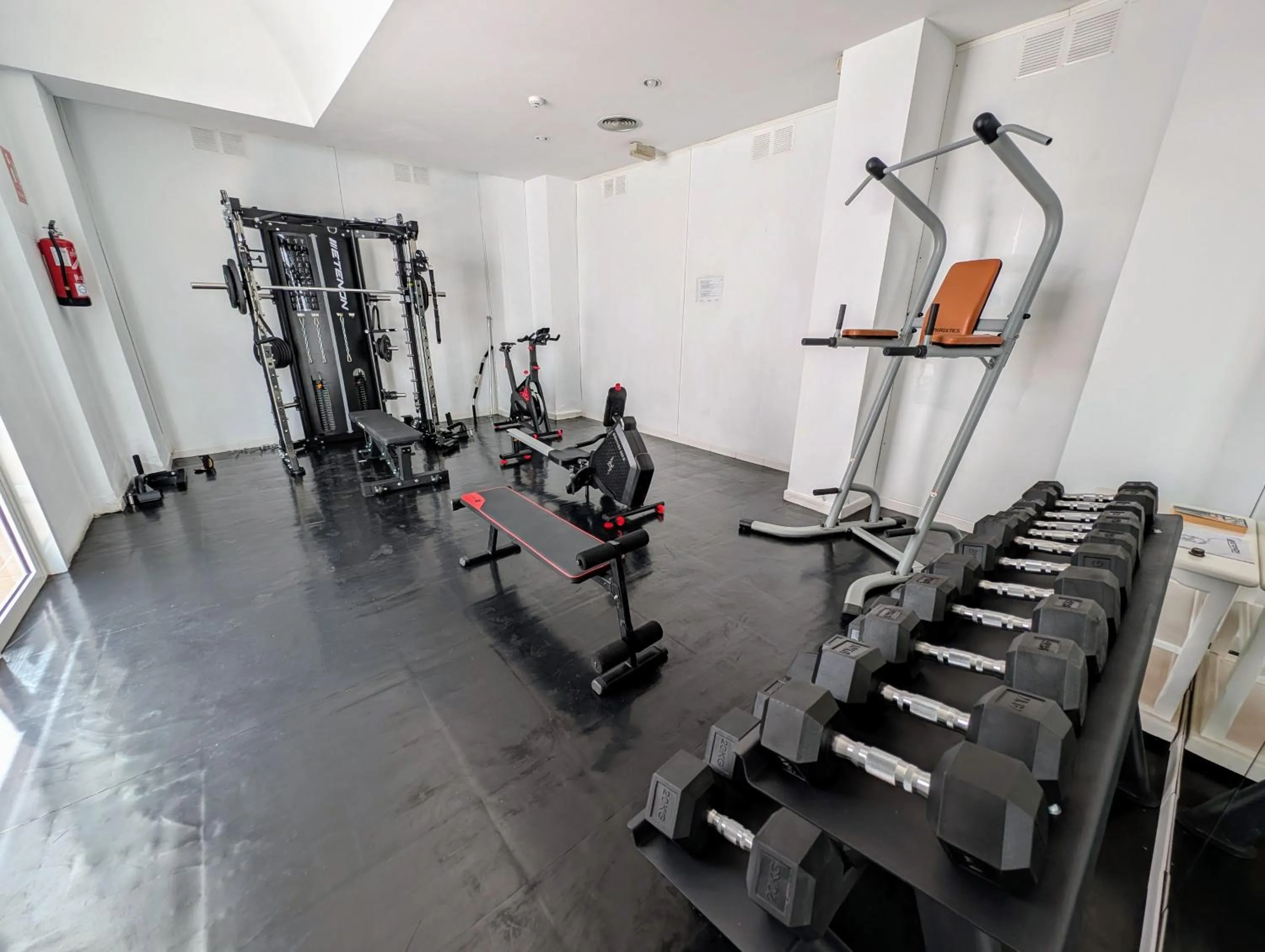 Fitness centre/facilities in Aparthotel Neptuno Costadeje