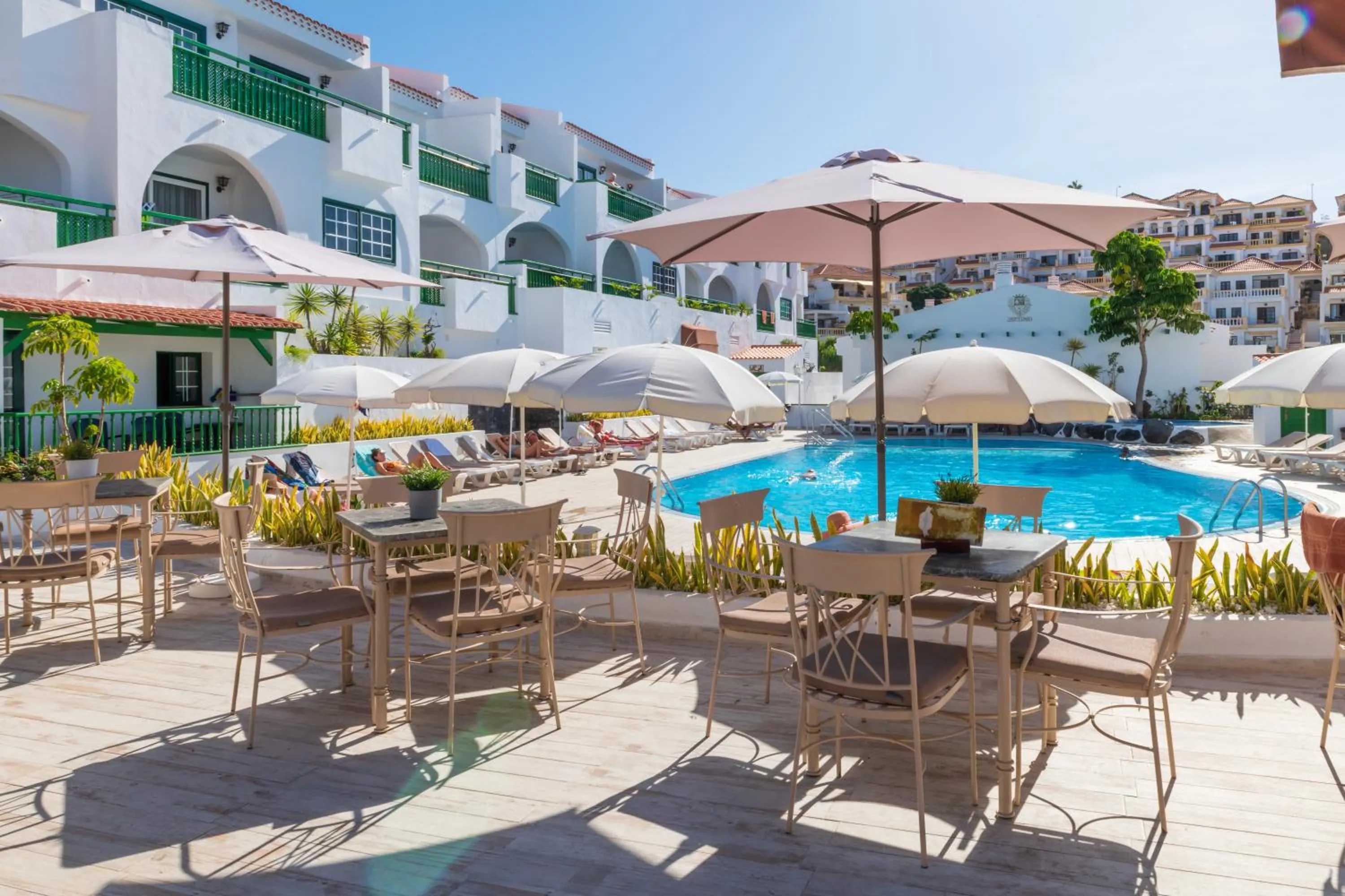 Balcony/Terrace in Aparthotel Neptuno Costadeje