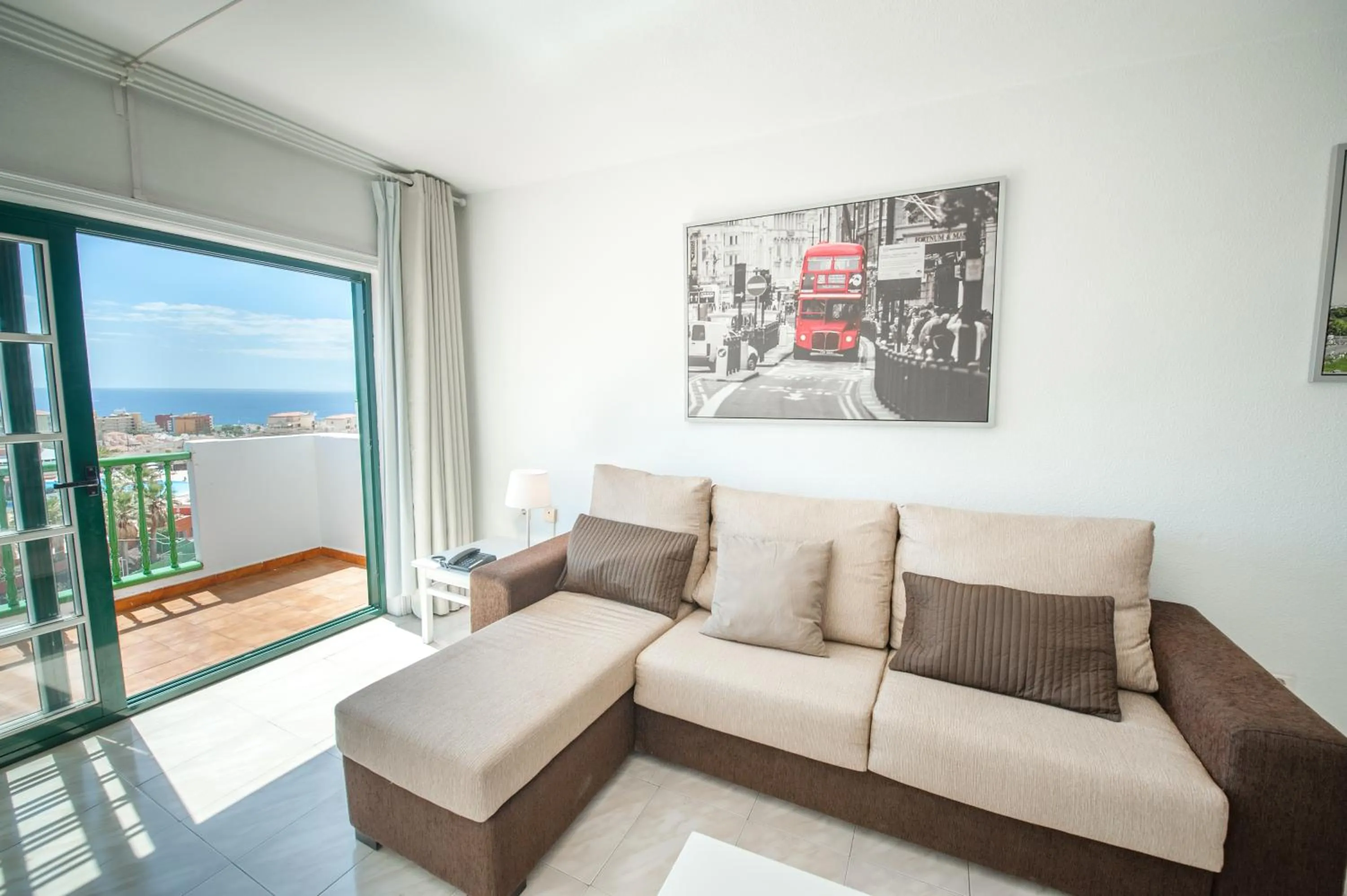 Living room in Aparthotel Neptuno Costadeje