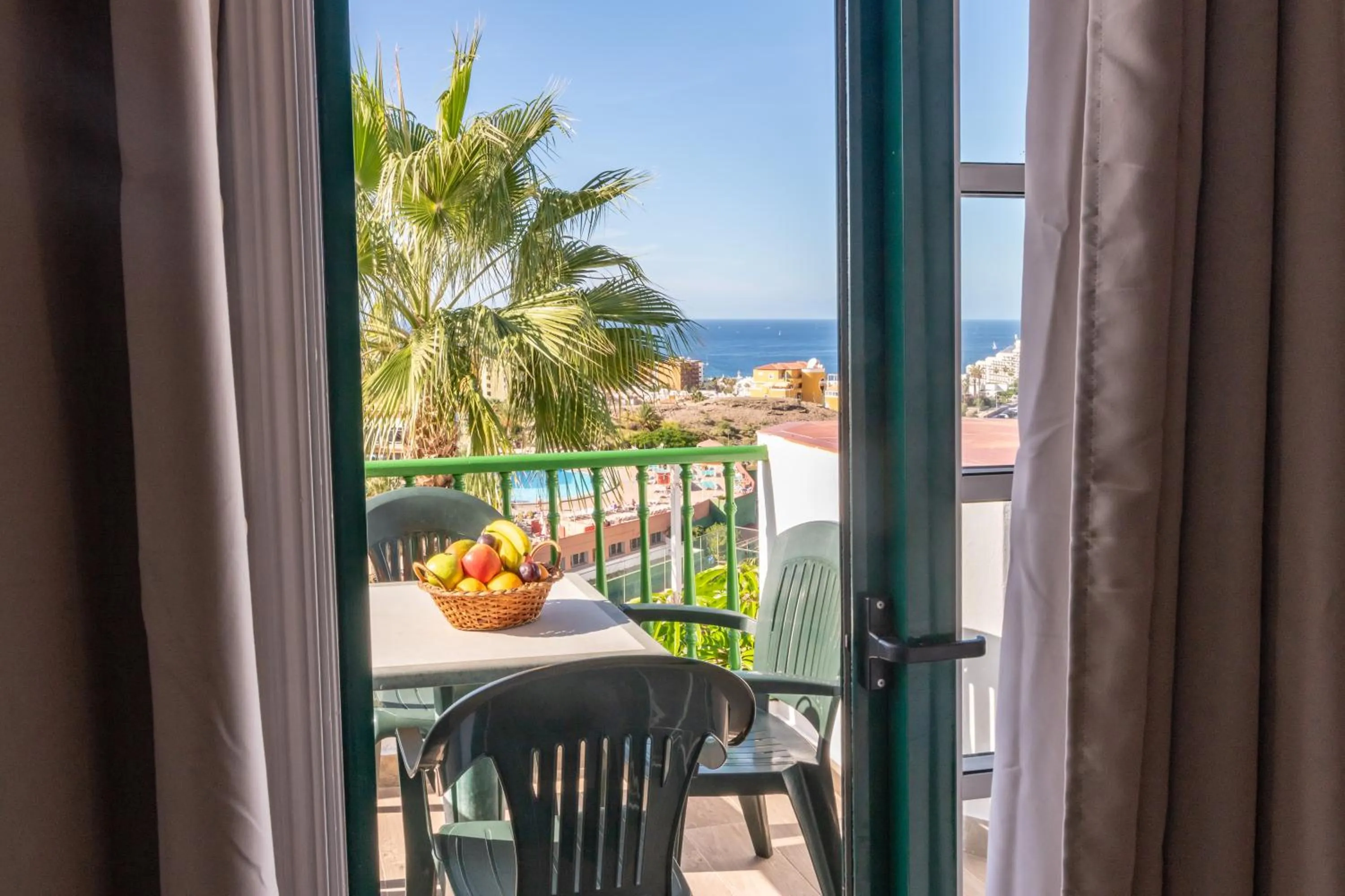 Balcony/Terrace in Aparthotel Neptuno Costadeje