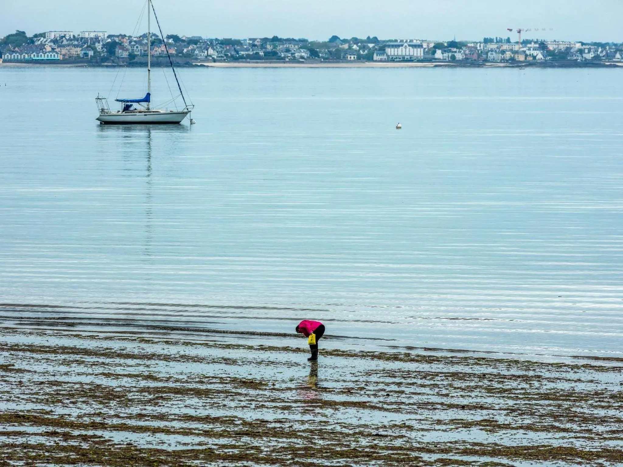 Beach in Garrigae Cap Coz