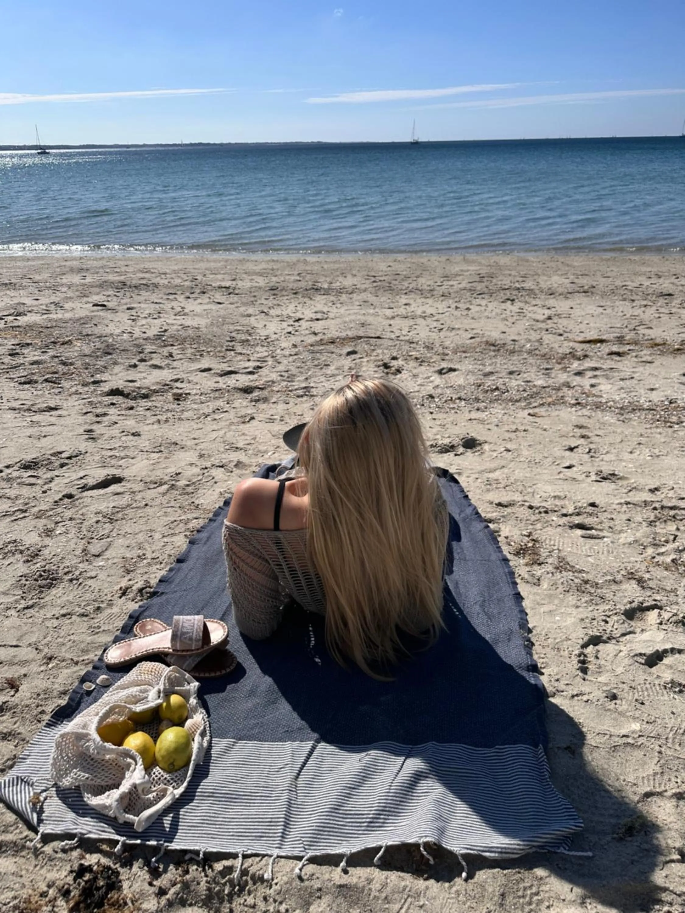 Beach in Garrigae Cap Coz