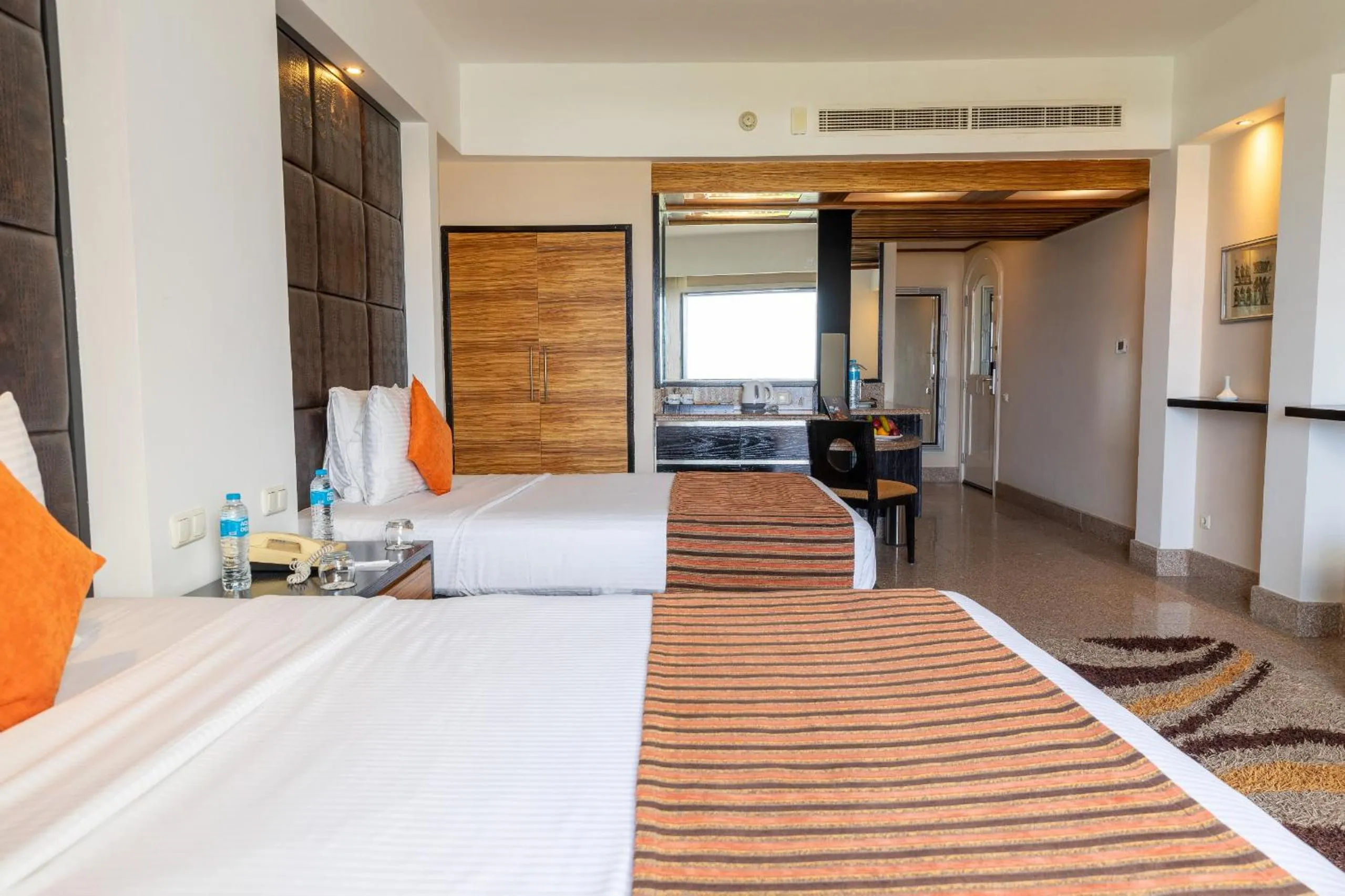 Bed in Monte Carlo Sharm Resort & Spa