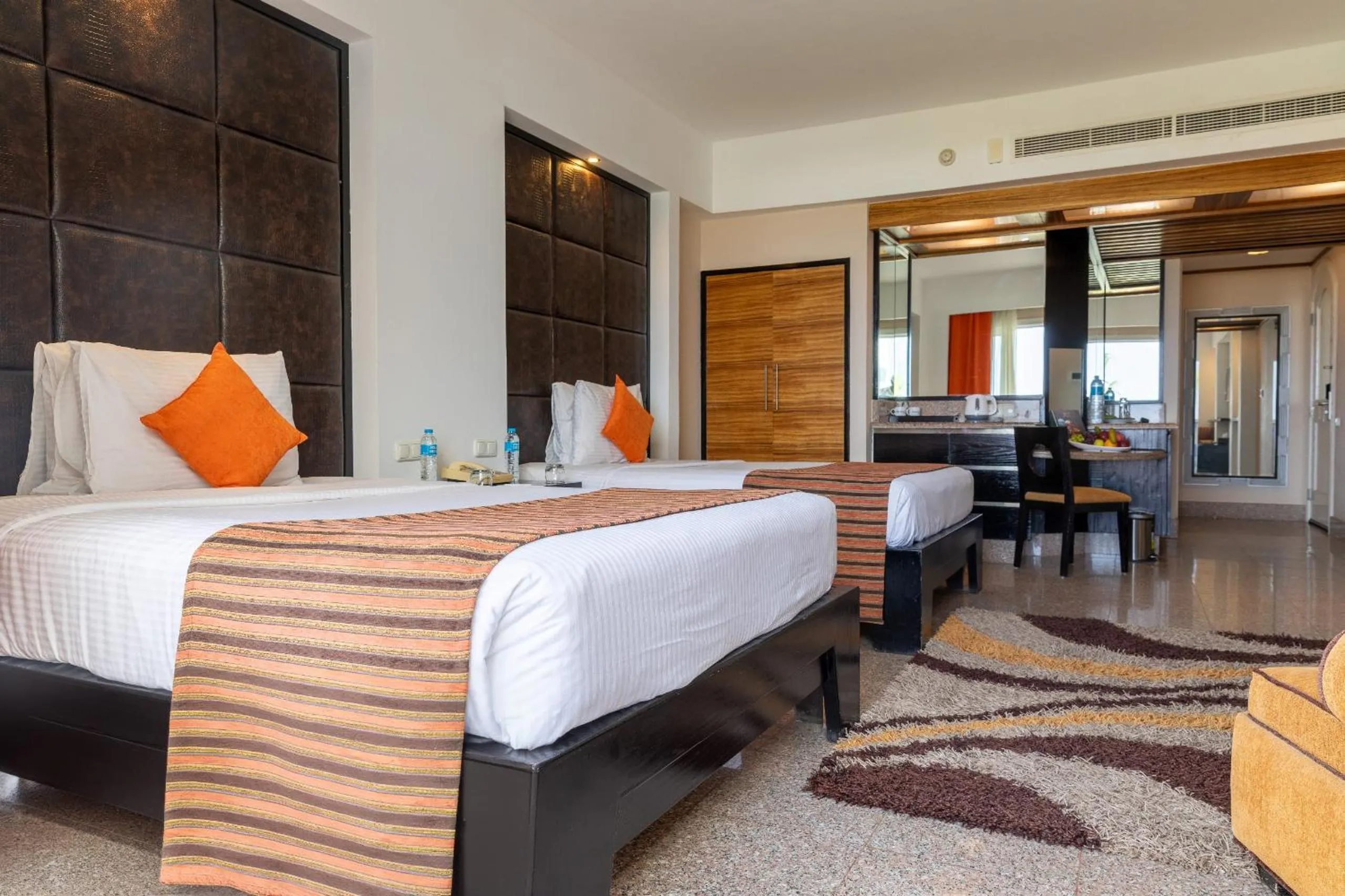 Bed in Monte Carlo Sharm Resort & Spa