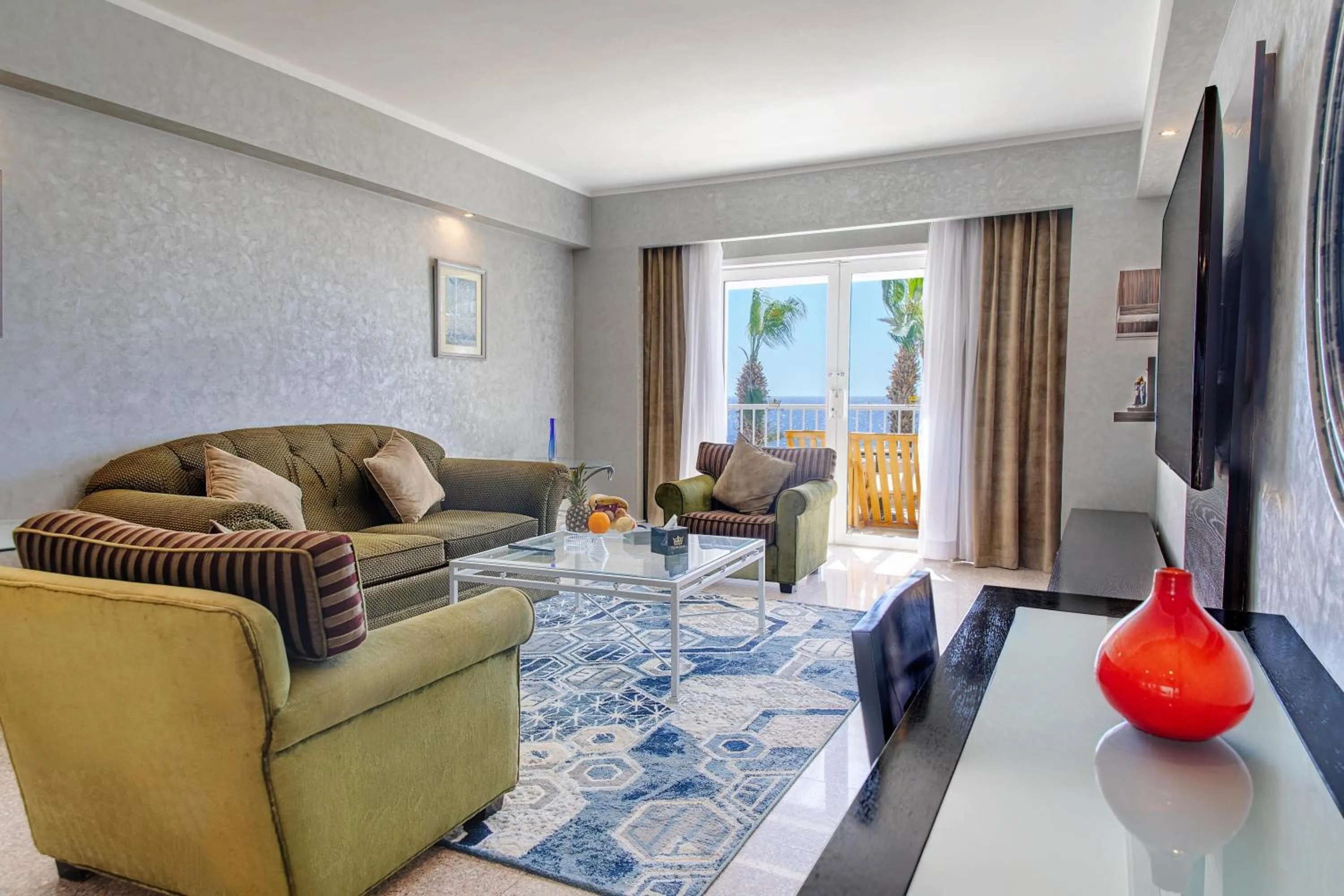 Seating area in Monte Carlo Sharm Resort & Spa