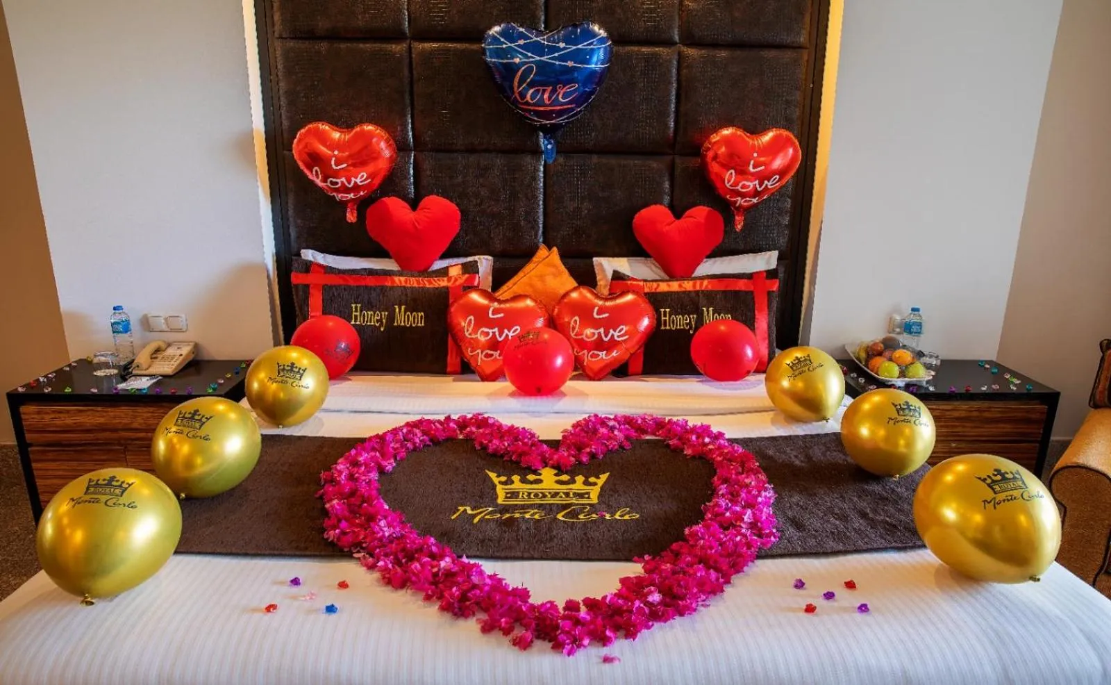 Bed in Monte Carlo Sharm Resort & Spa