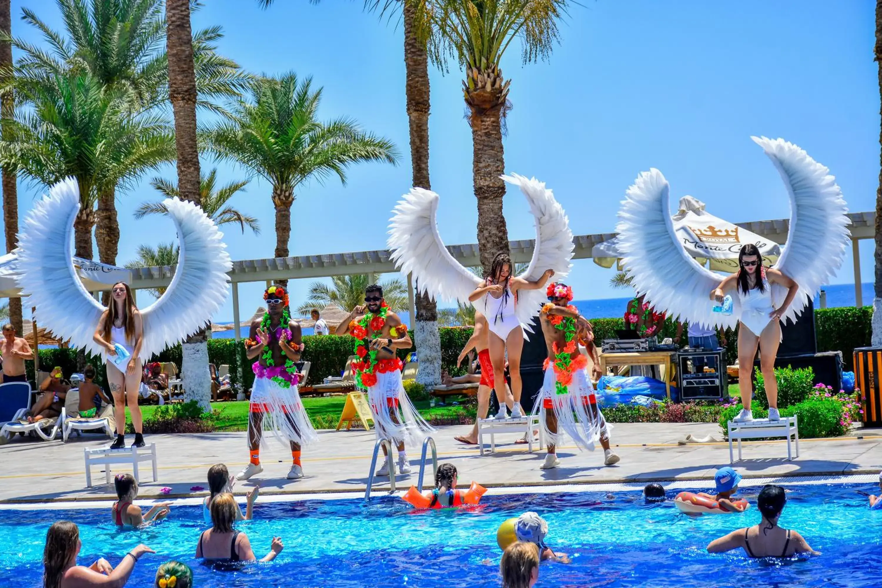 Swimming pool in Monte Carlo Sharm Resort & Spa Swimming pool in Monte Carlo Sharm Resort & Spa