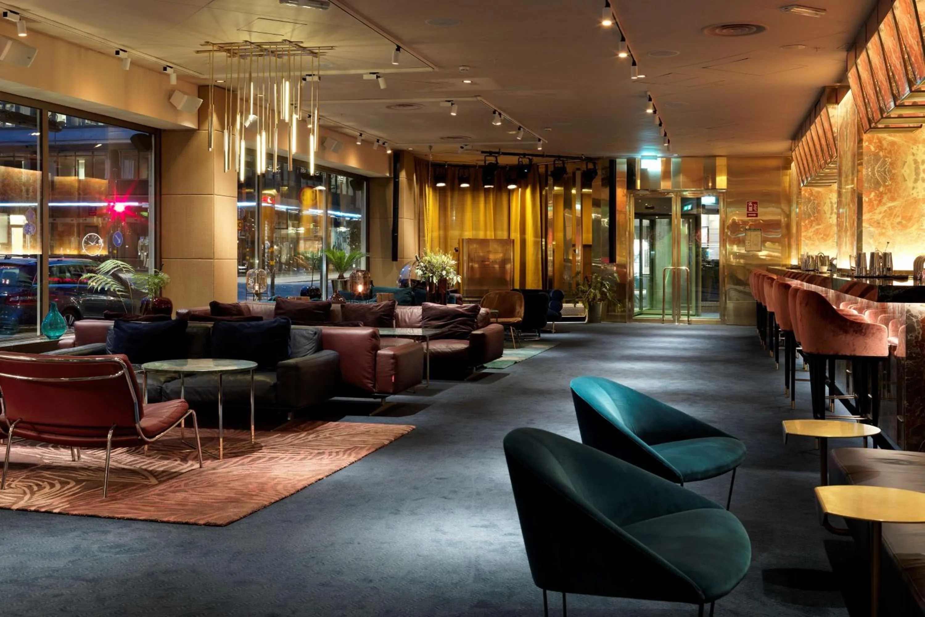 Lounge or bar in Scandic Anglais