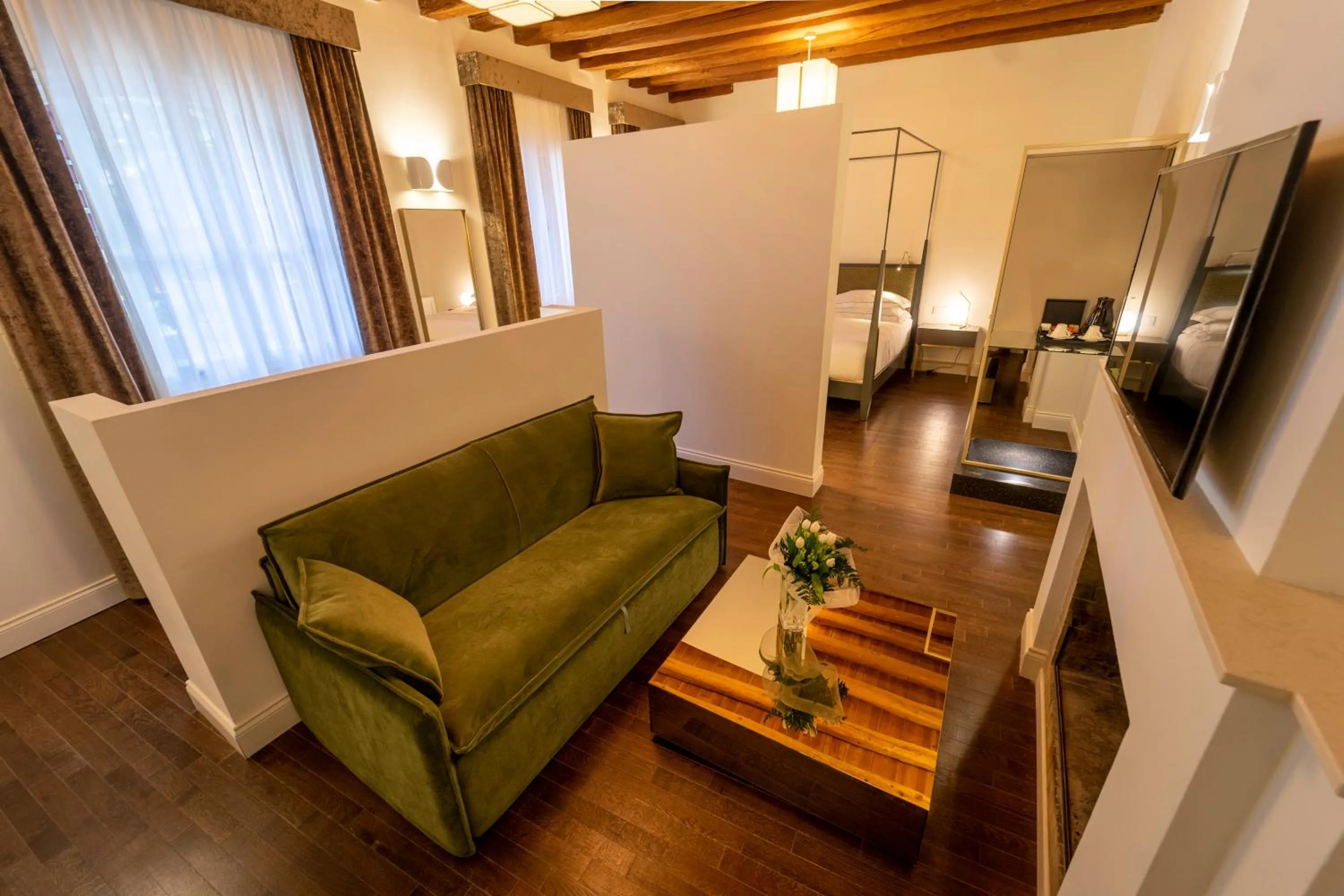 Bedroom in Hotel Villa Soligo - Small Luxury Hotels of the World