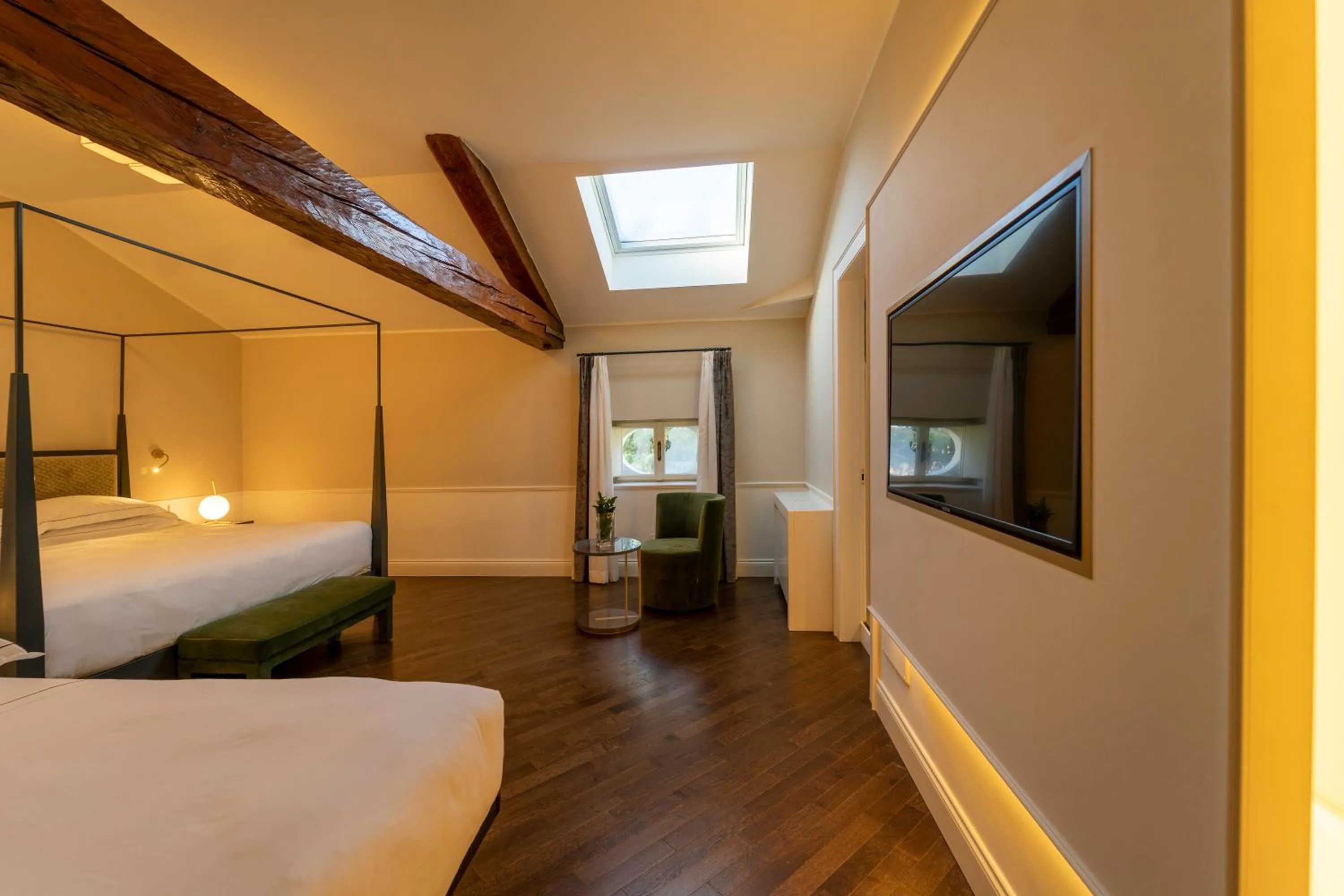 Bedroom, Bed in Hotel Villa Soligo - Small Luxury Hotels of the World