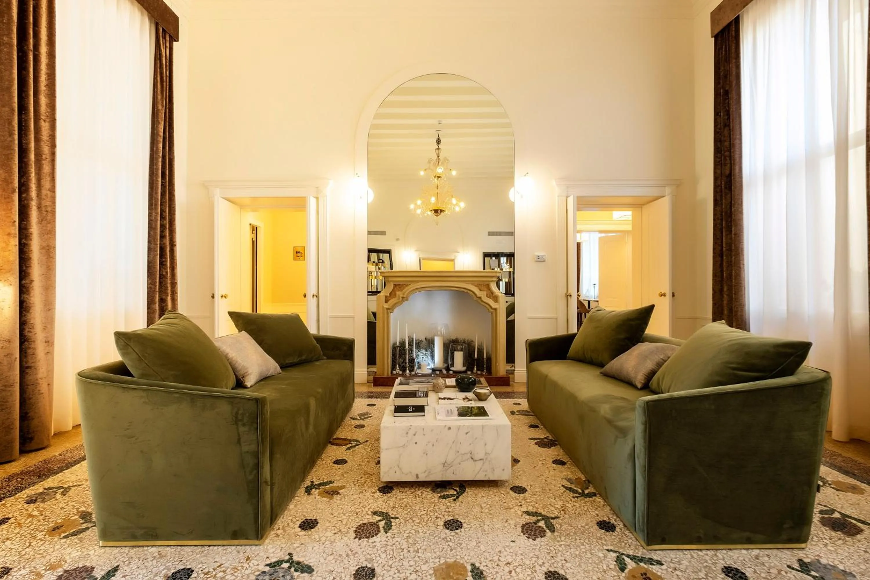 Lobby or reception in Hotel Villa Soligo - Small Luxury Hotels of the World