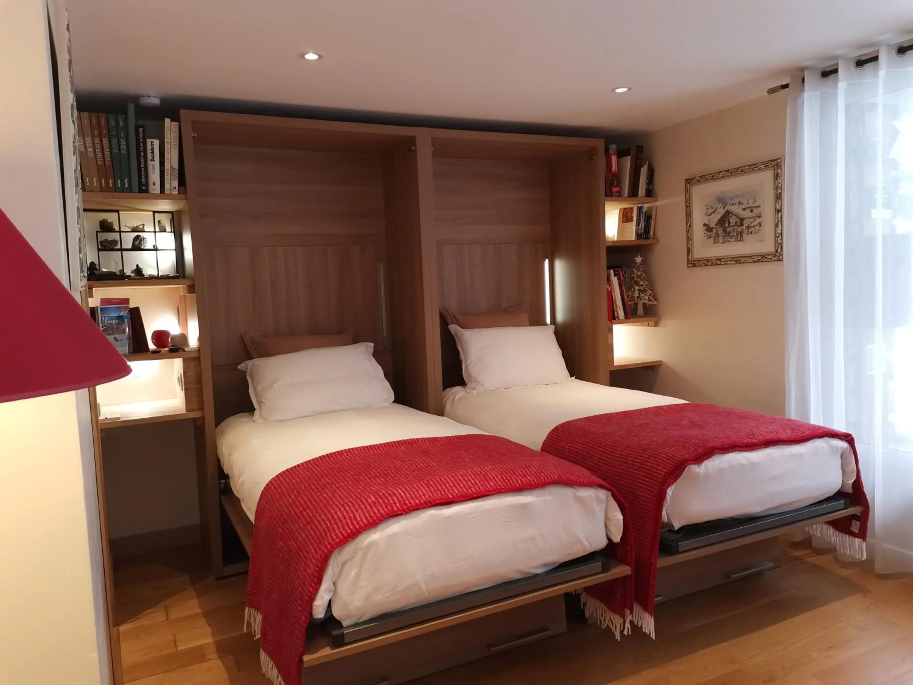 Bedroom, Bed in Chalet la Cachette Cyclists & Skiers