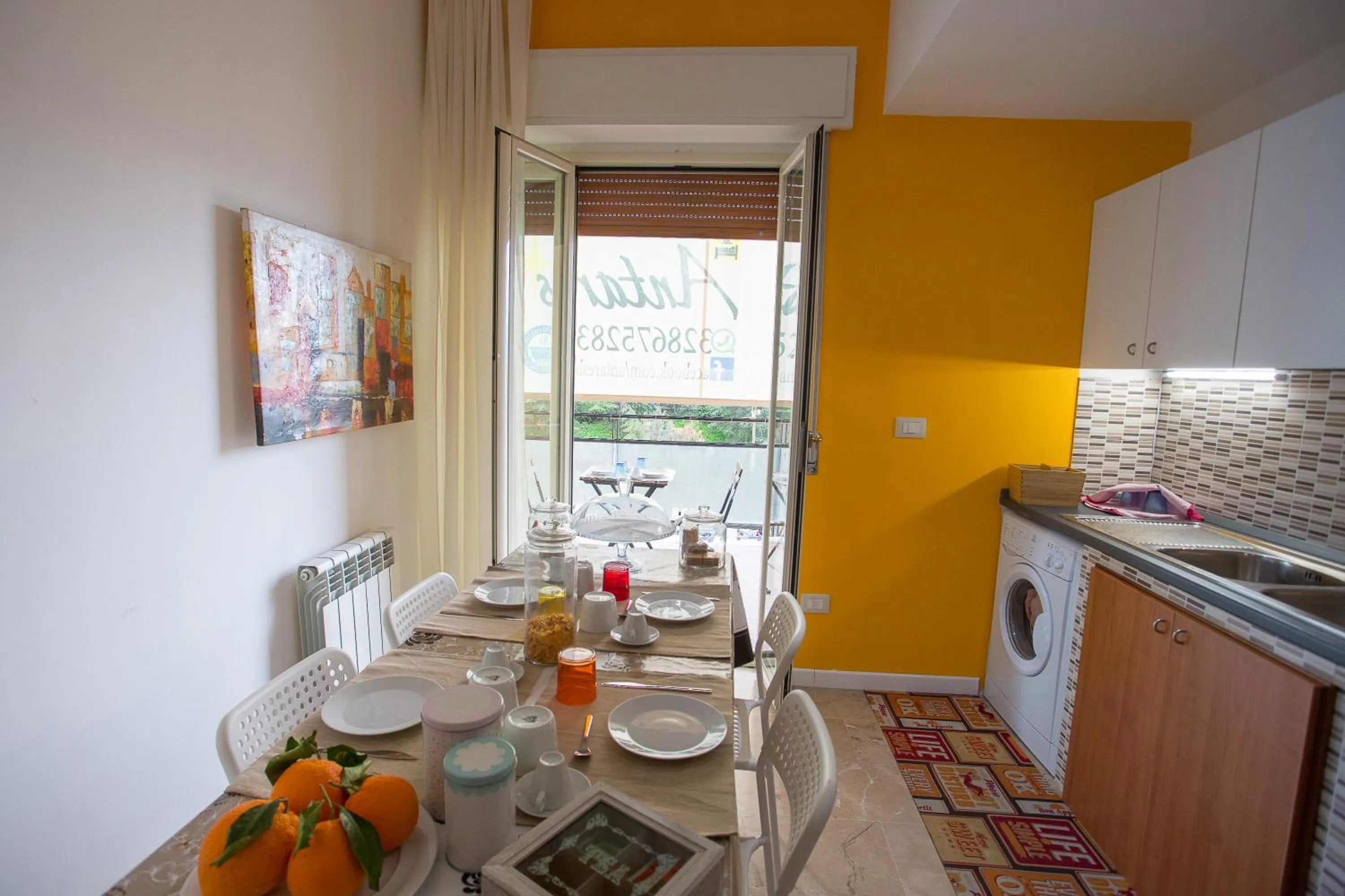 Coffee/tea facilities in B&B Antares