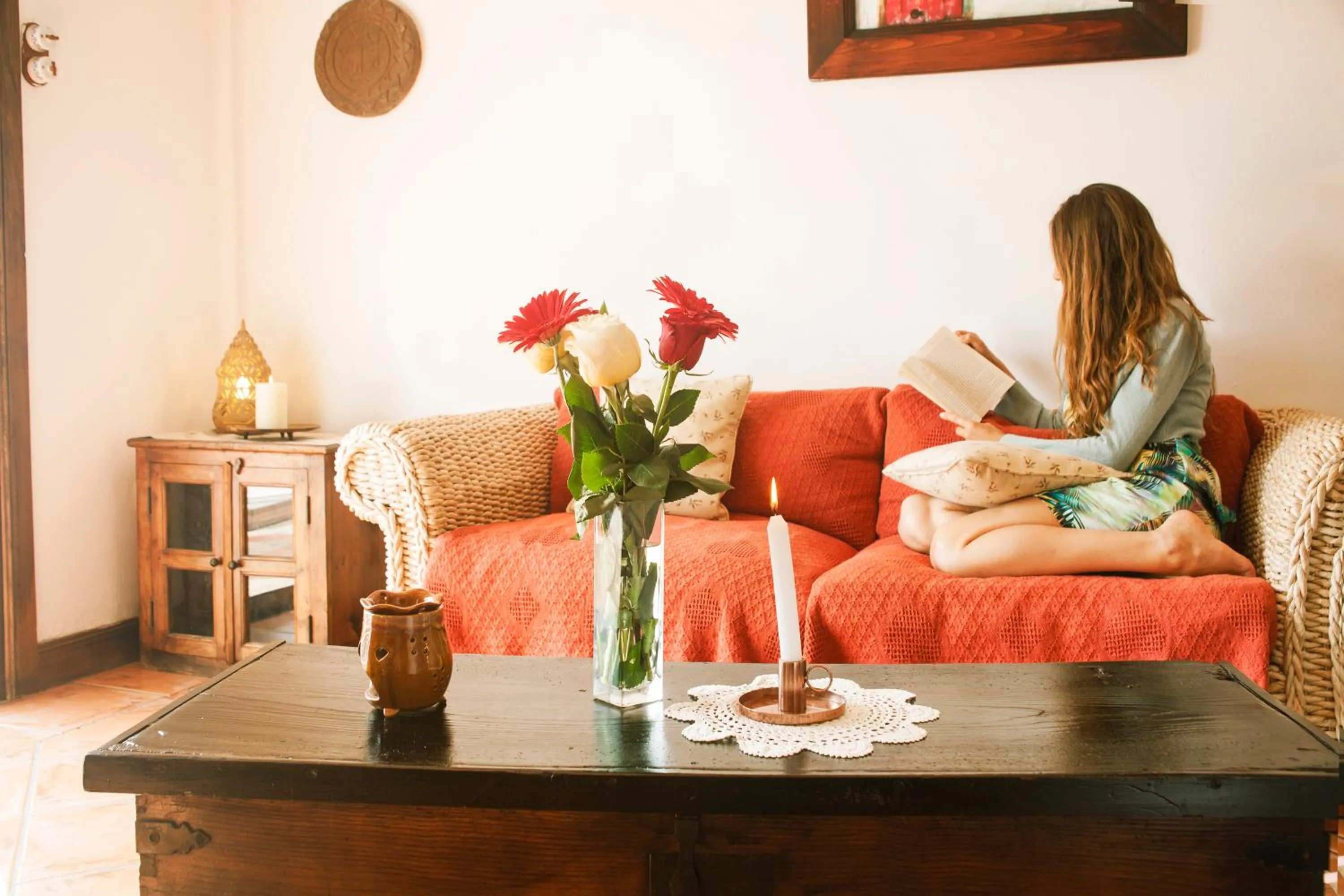 Living room in Eco Finca Vista Bonita