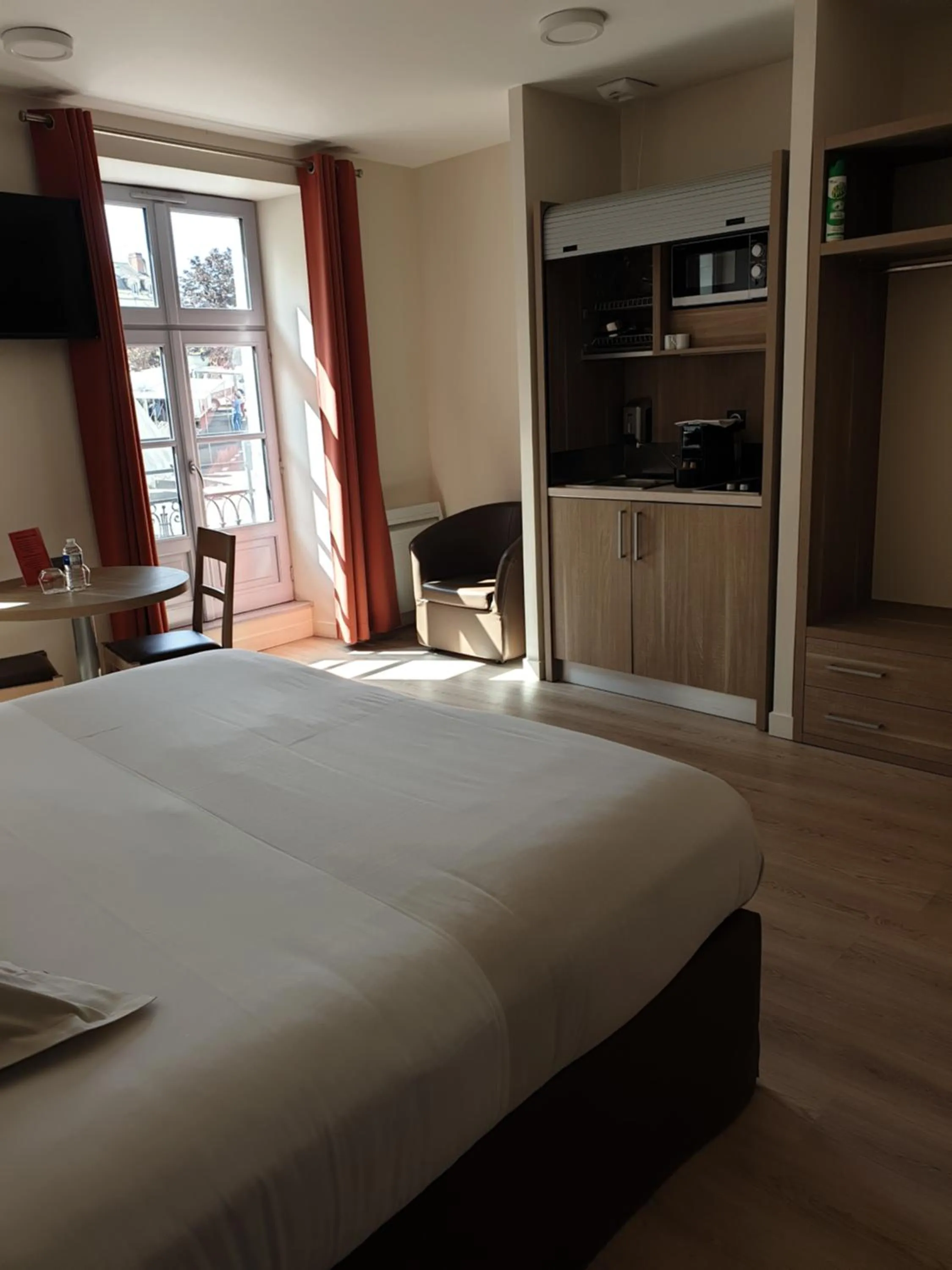 Bed in L'Hotellerie de la Toile à Beurre