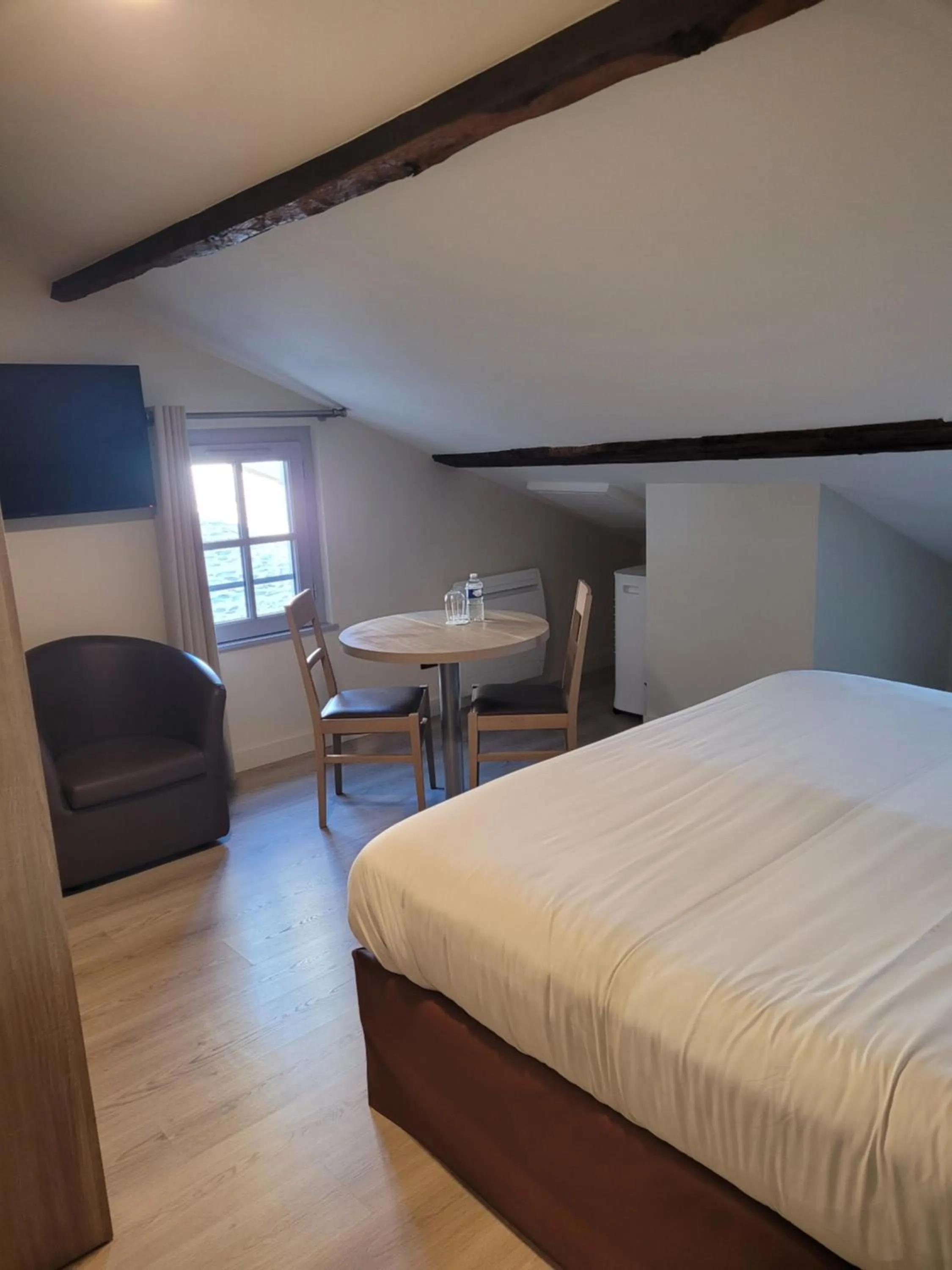 Bed in L'Hotellerie de la Toile à Beurre