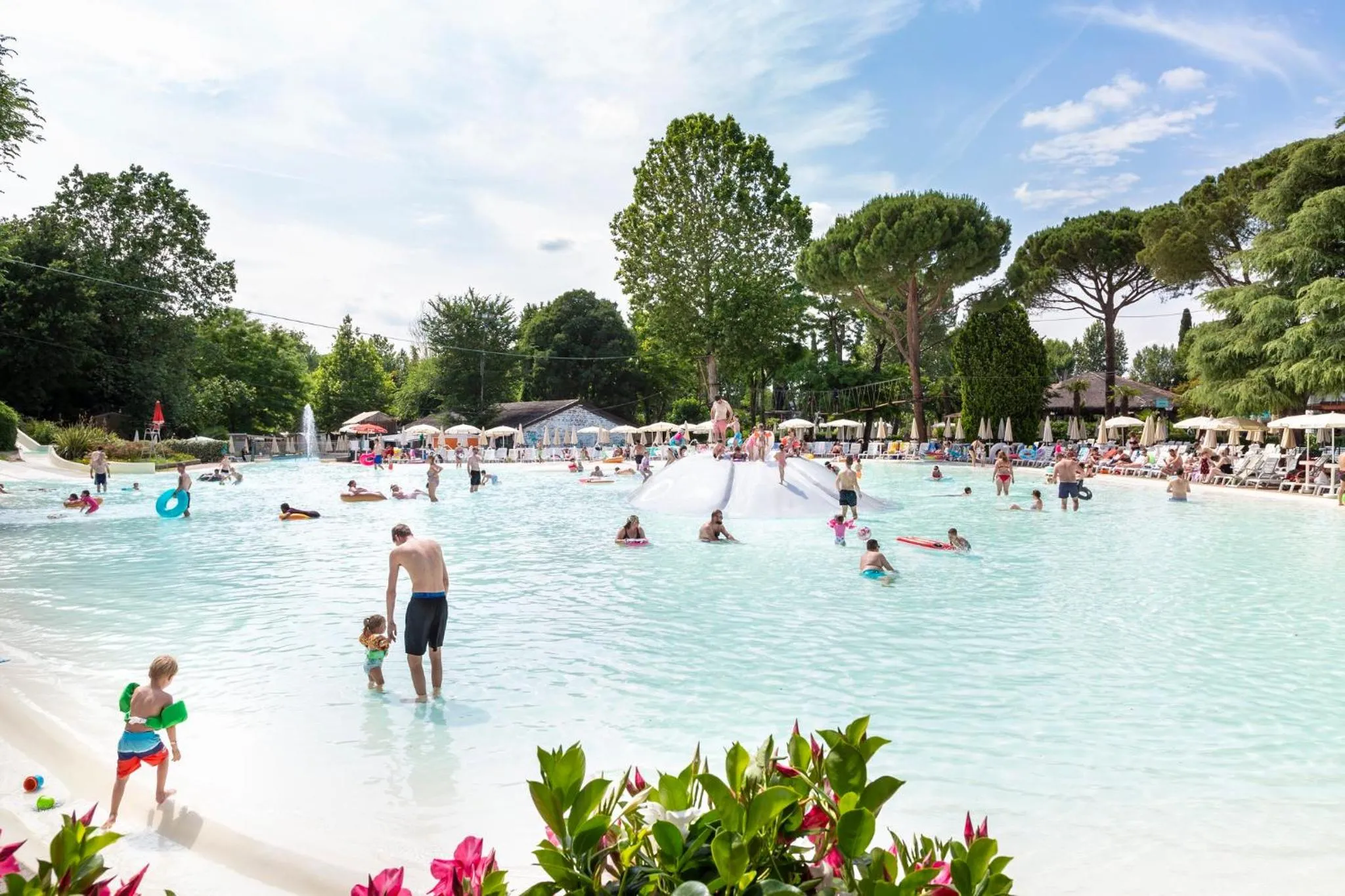 Aqua park in Hotel La Diga Altomincio