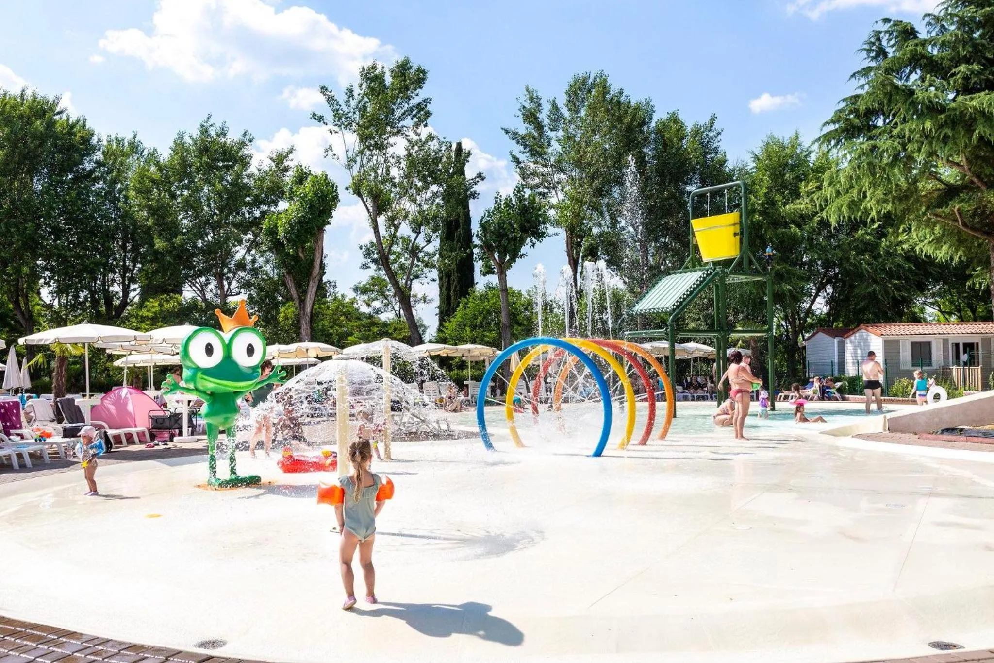 Aqua park in Hotel La Diga Altomincio