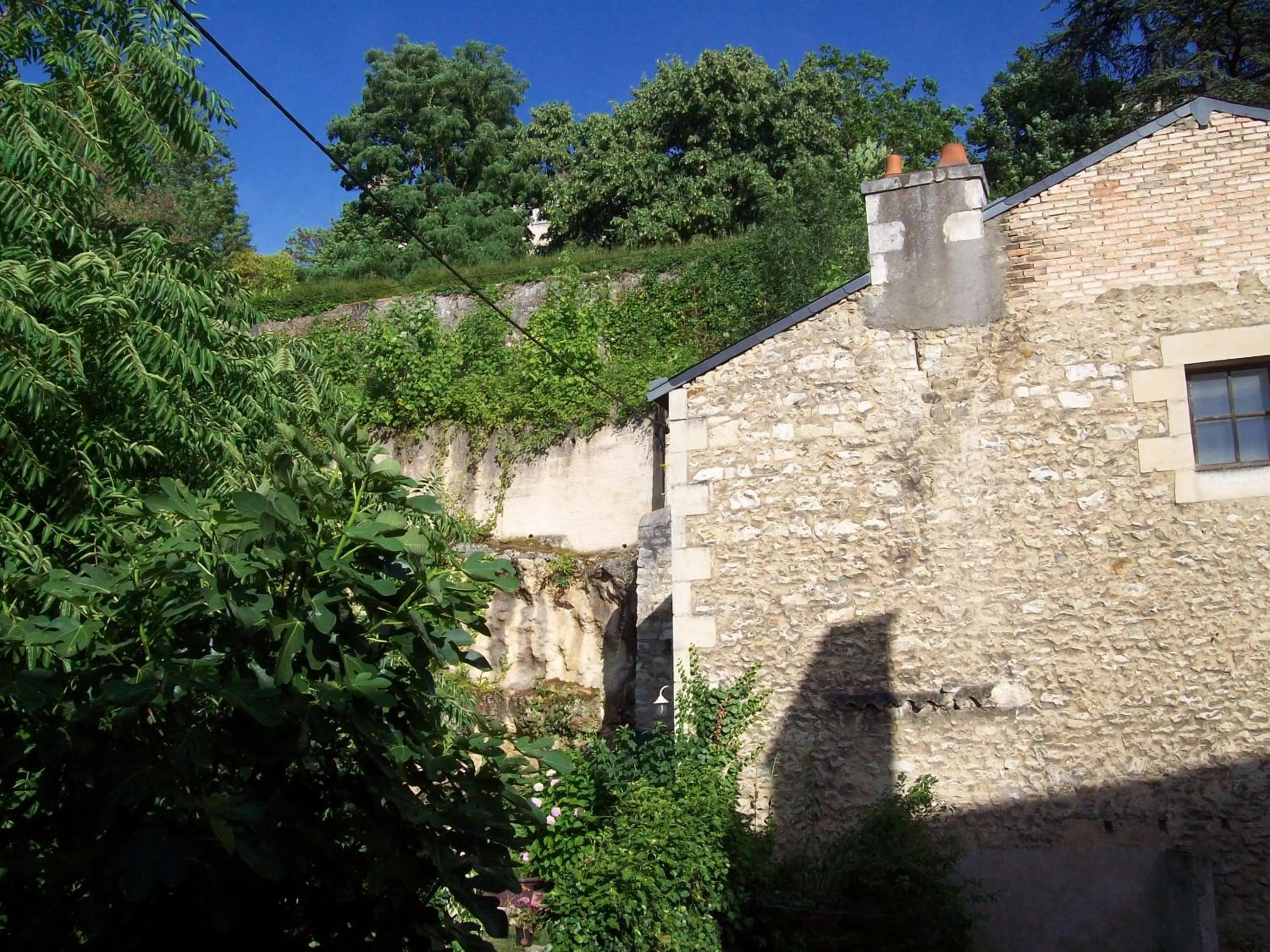 Garden view in Appartements Les remparts d'Alienor