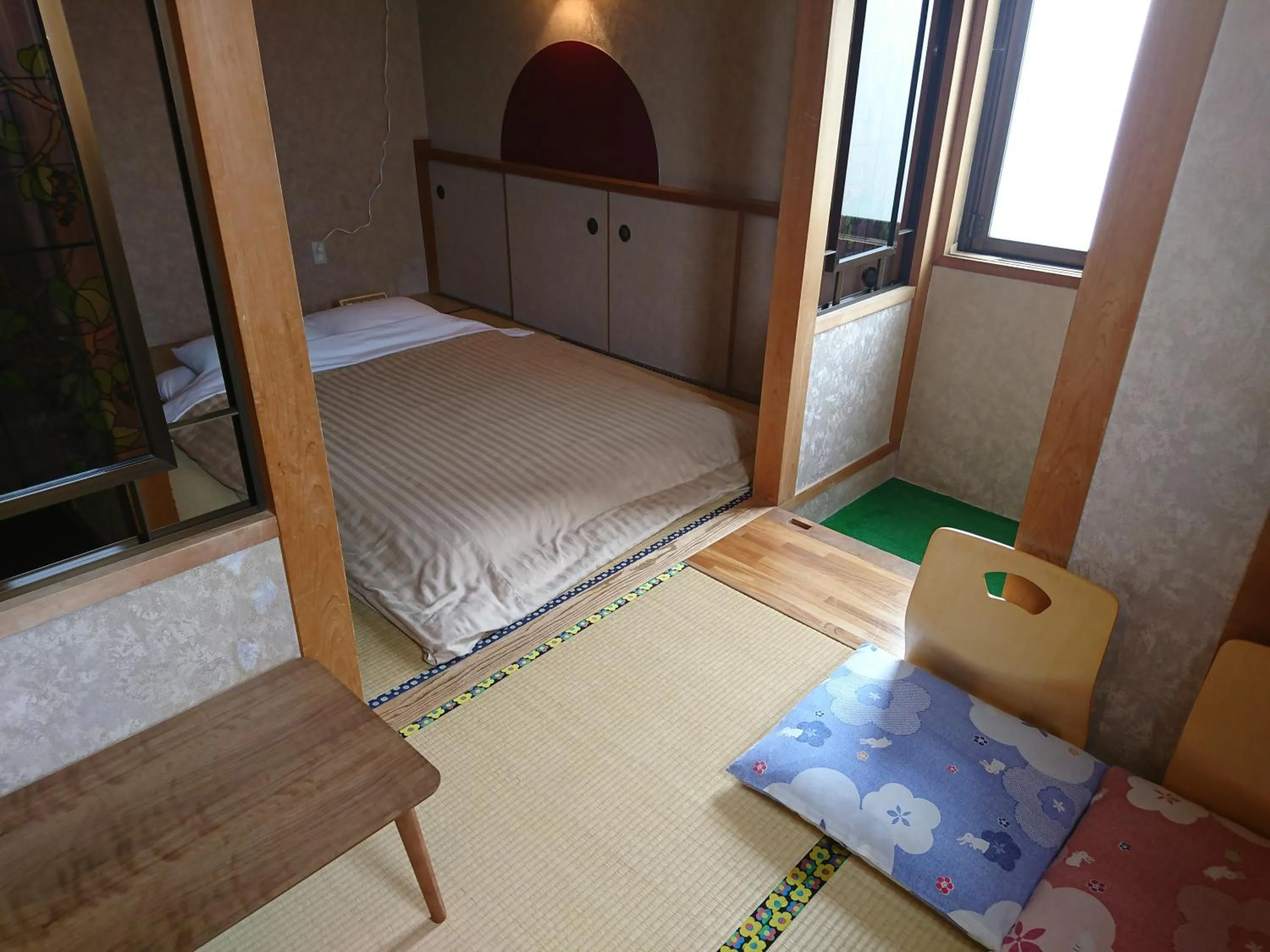 Bed in Hotel Unicorn