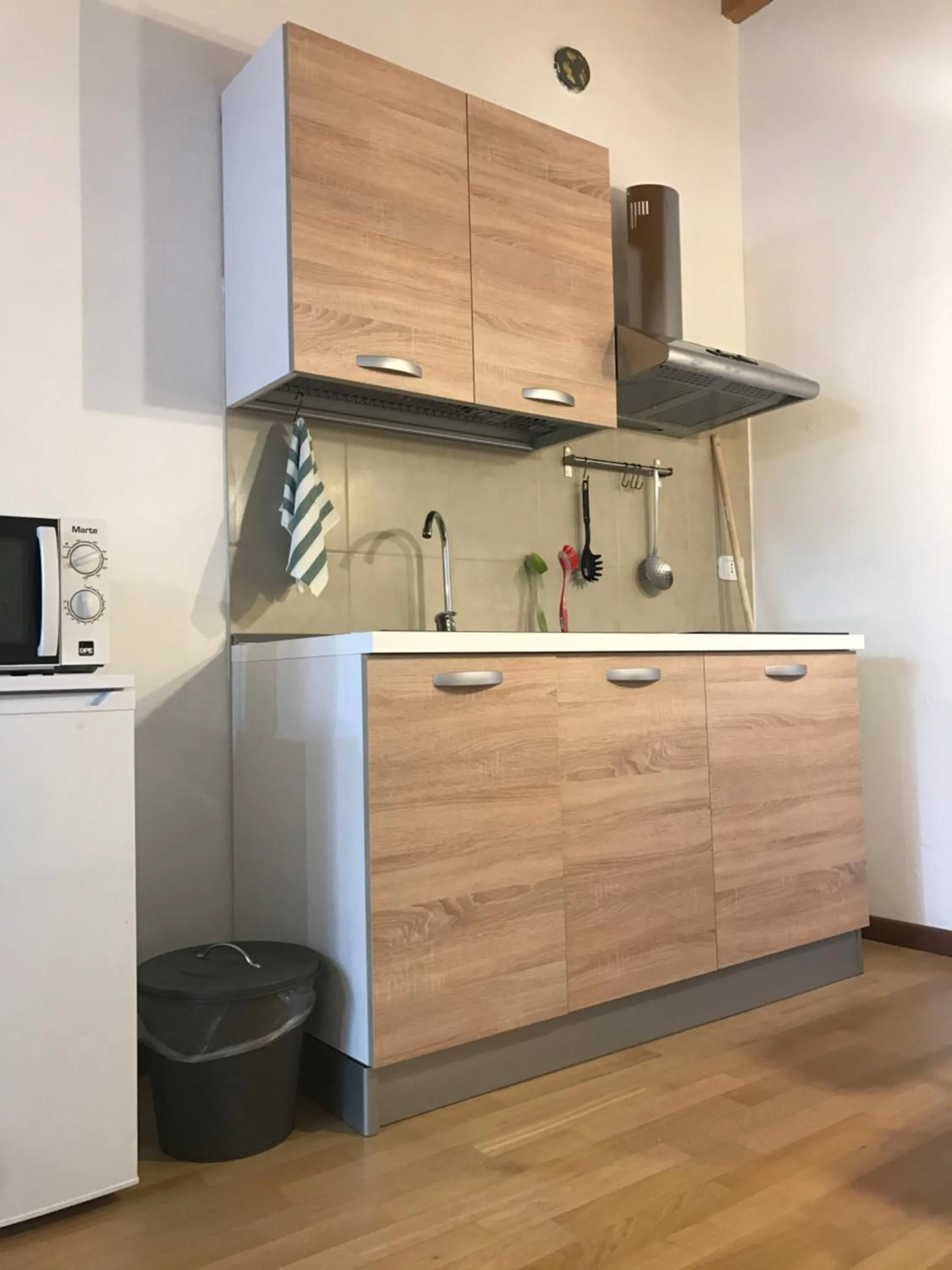 Kitchen or kitchenette in MyRoom Città Alta 1