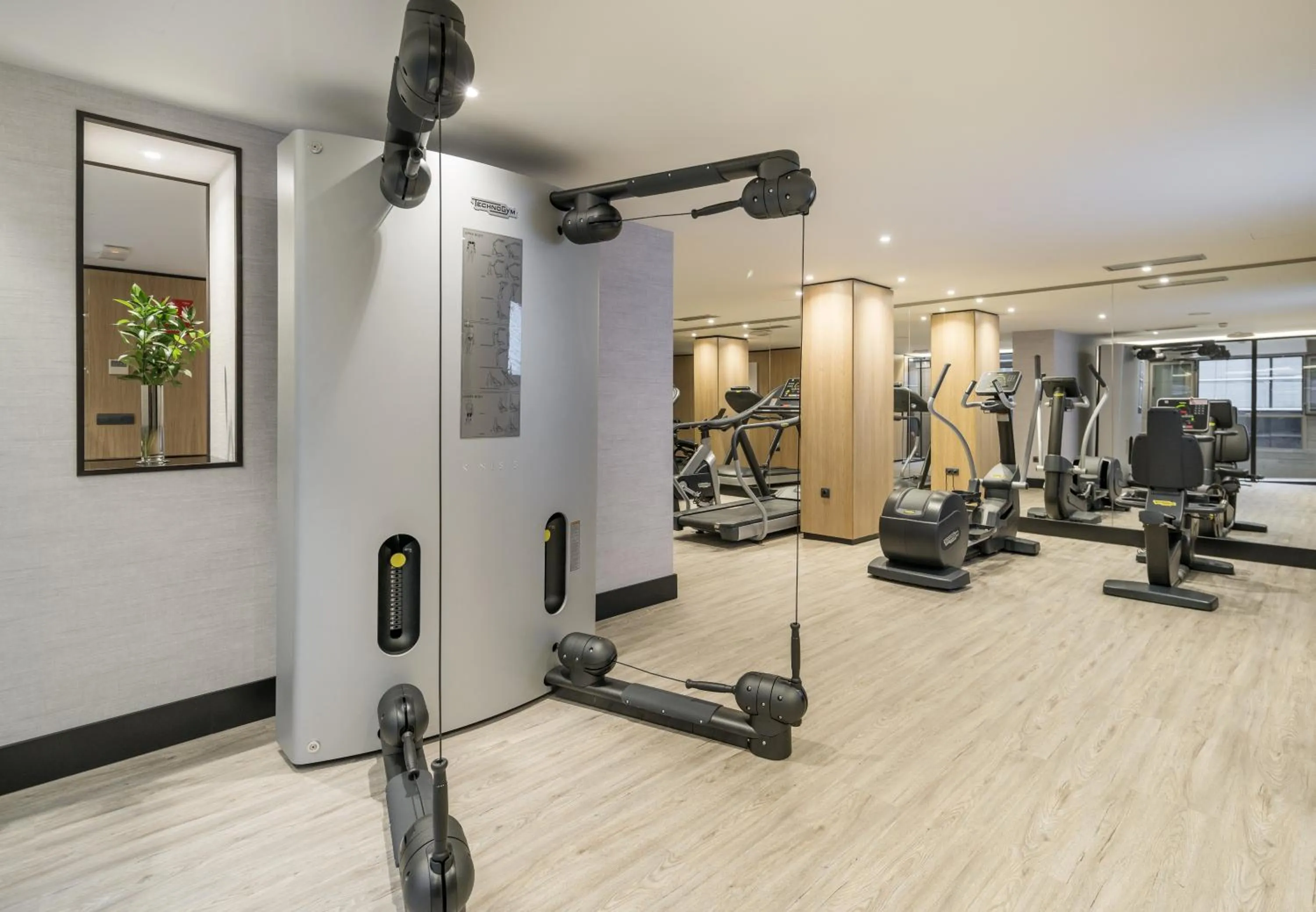 Fitness centre/facilities in Ilunion Málaga