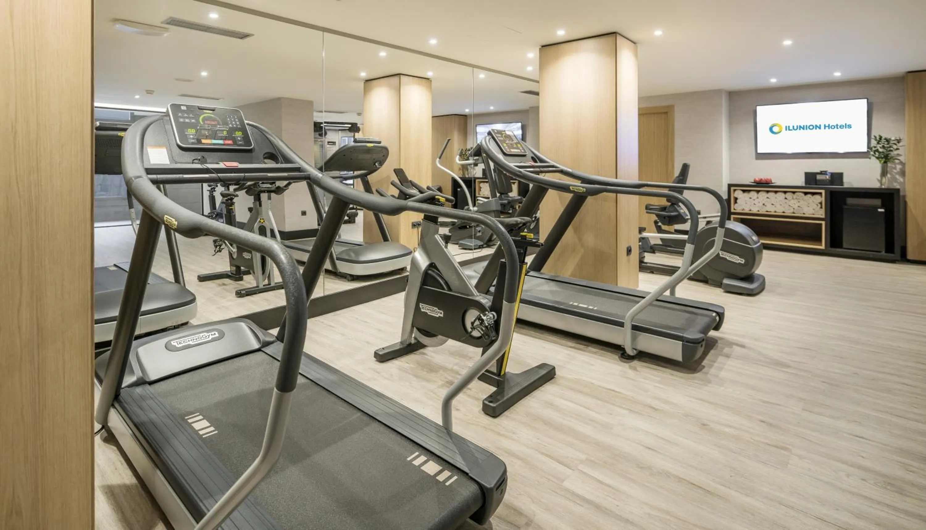 Fitness centre/facilities in Ilunion Málaga