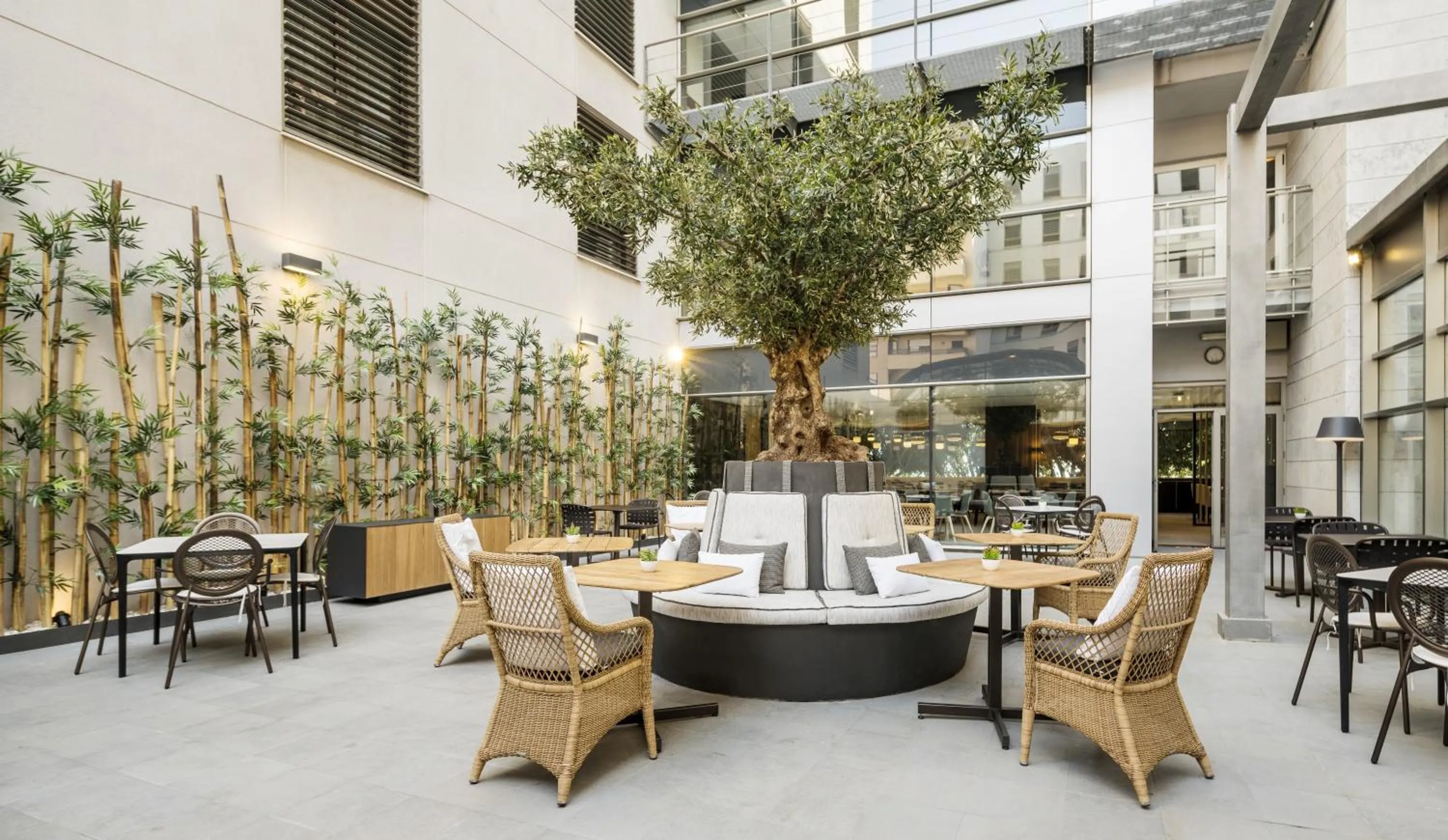 Balcony/Terrace in Ilunion Málaga