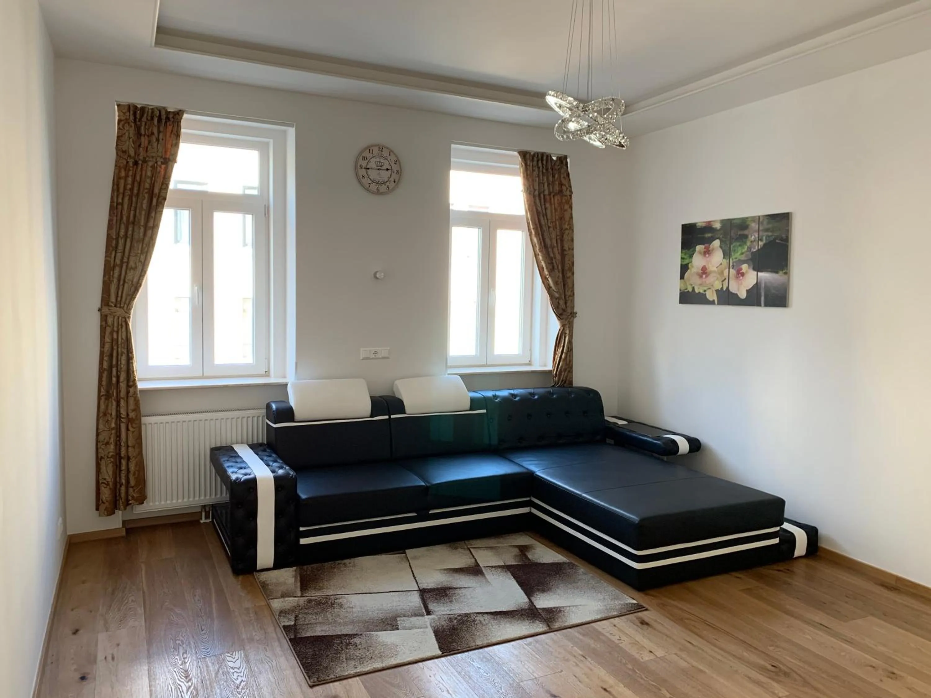 Seating area in Colony Apartments