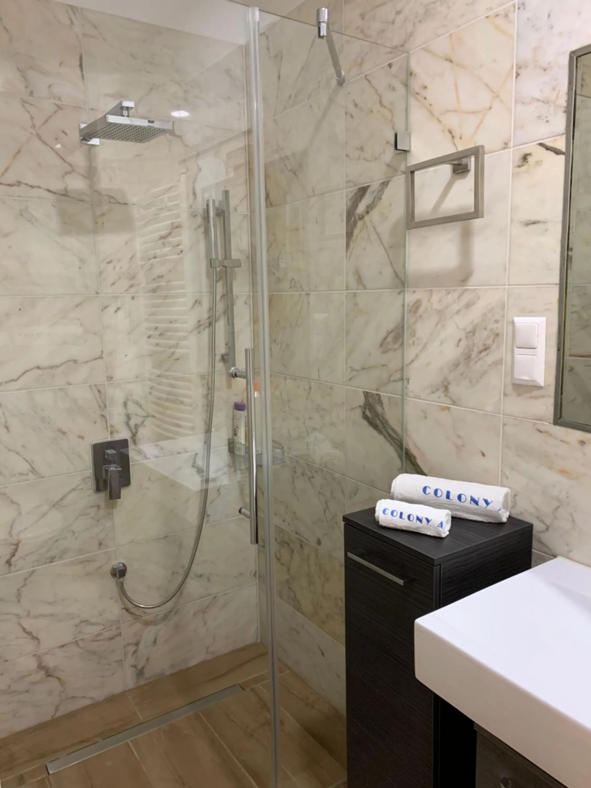 Bathroom in Colony Apartments