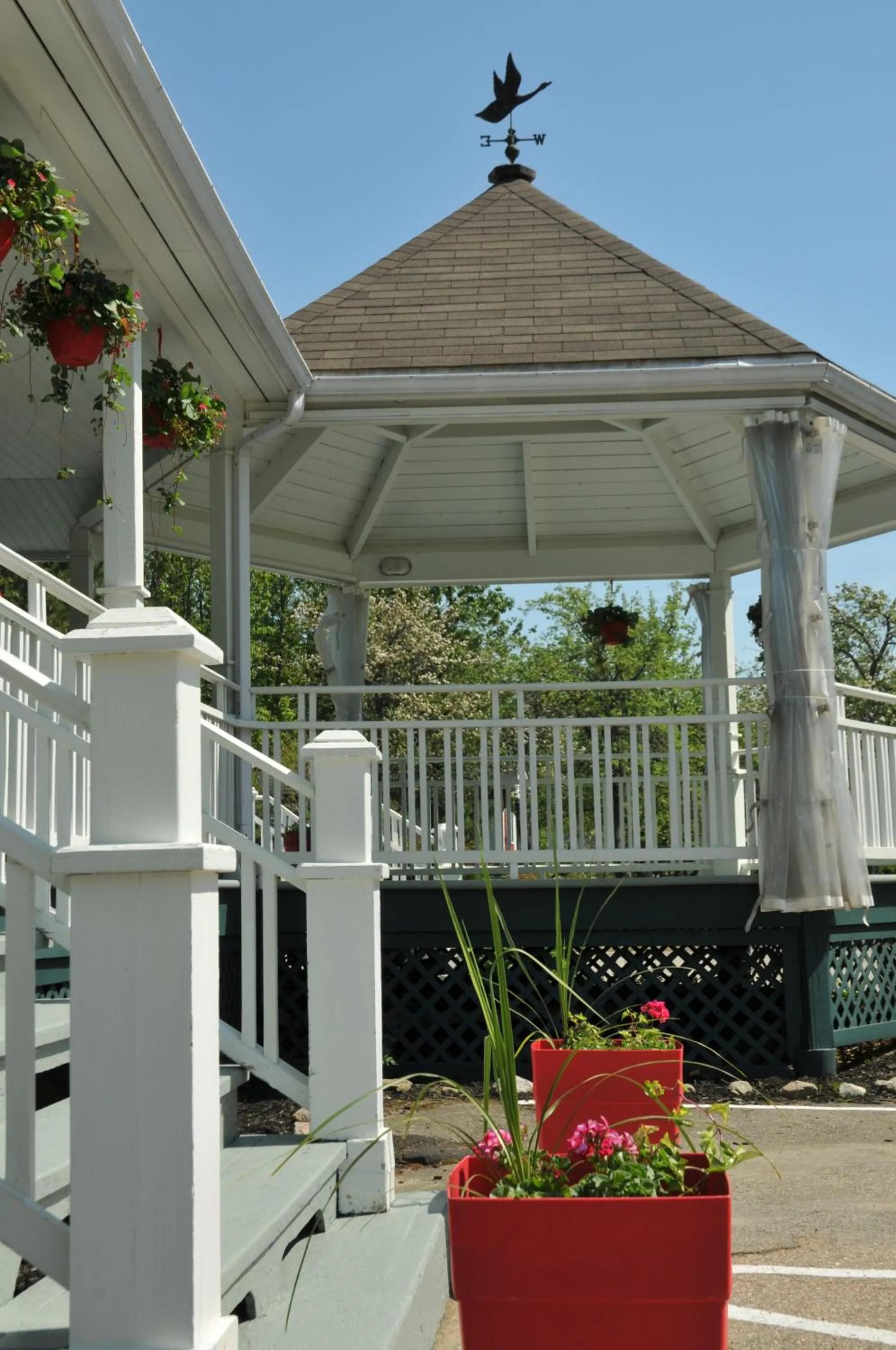 Patio in Auberge Beausejour