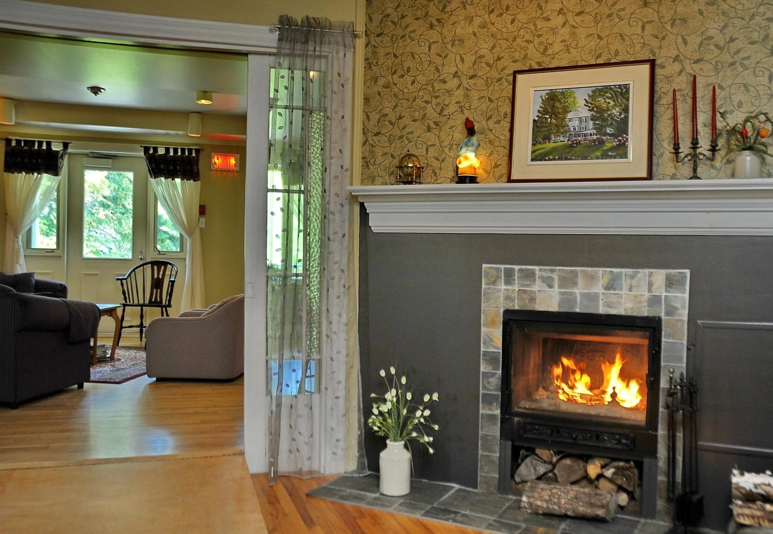 Living room in Auberge Beausejour