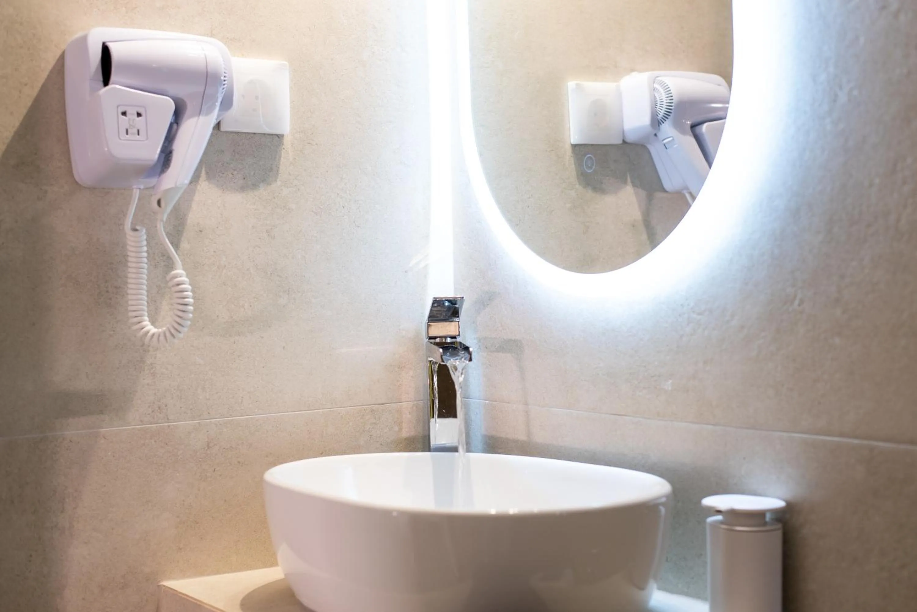 Bathroom in ATH Airport Suites Free Shuttle From And To Athens Airport