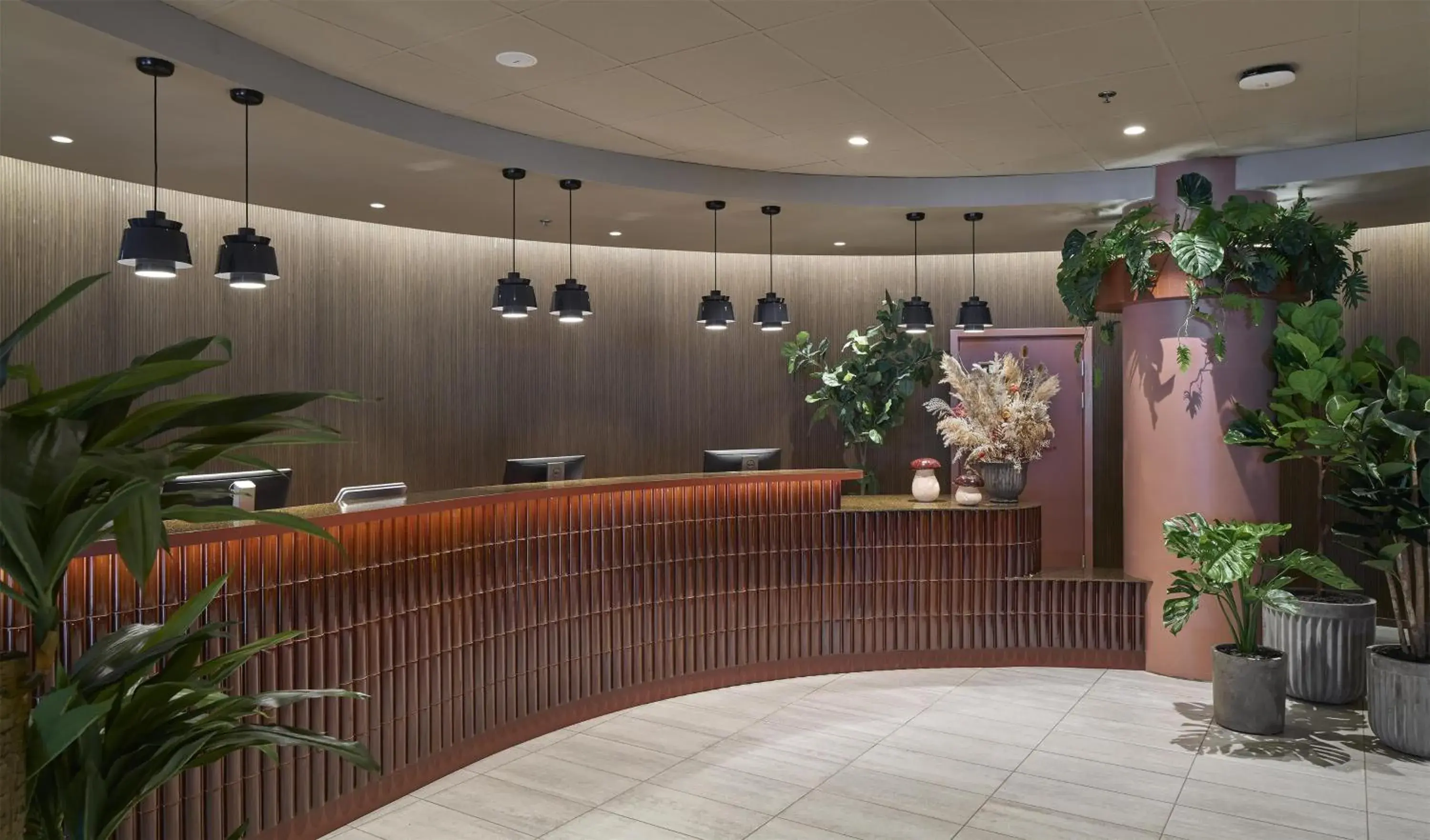 Lobby or reception in Scandic Alvik Lobby or reception in Scandic Alvik