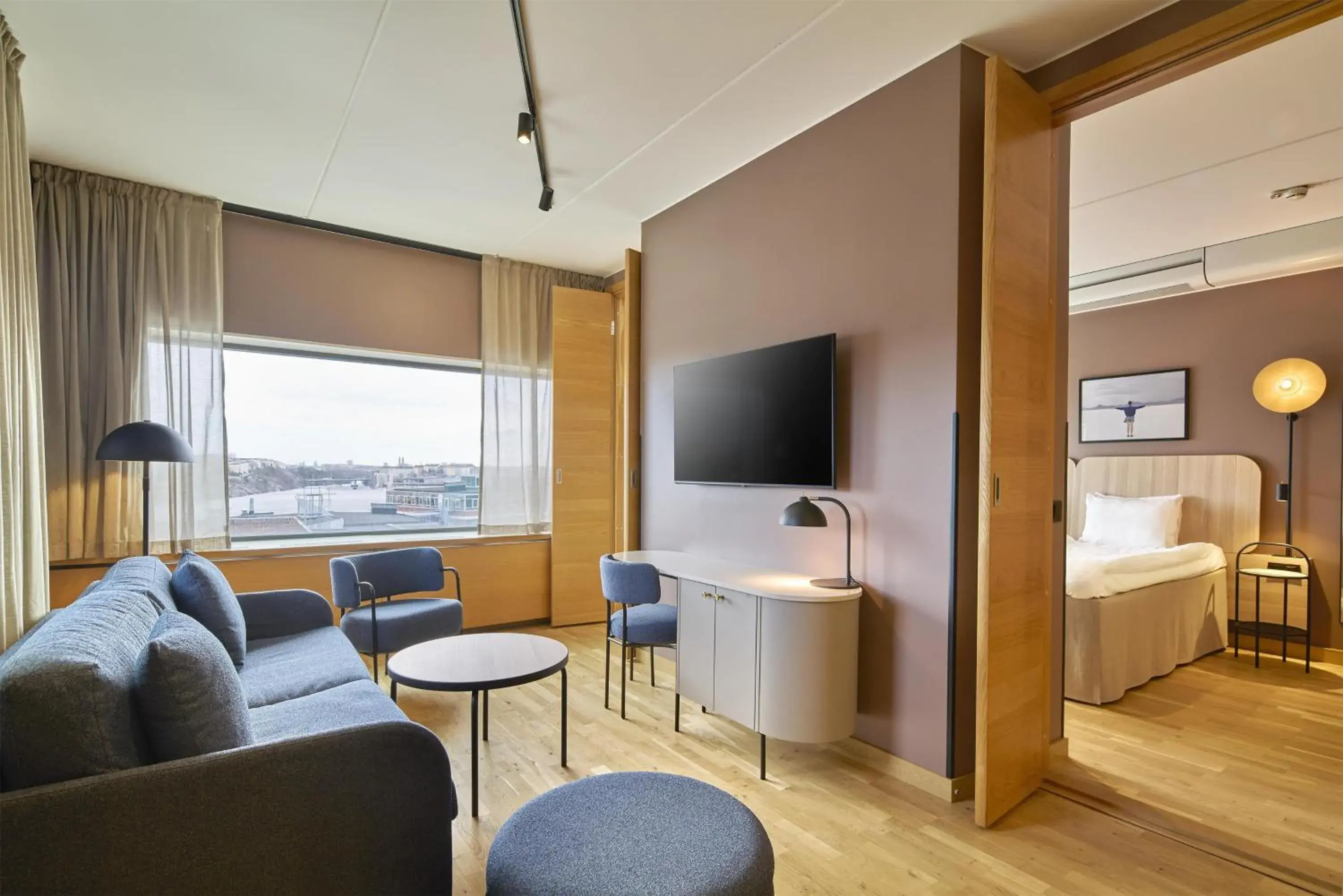 Photo of the whole room, Bed in Scandic Alvik Photo of the whole room, Bed in Scandic Alvik