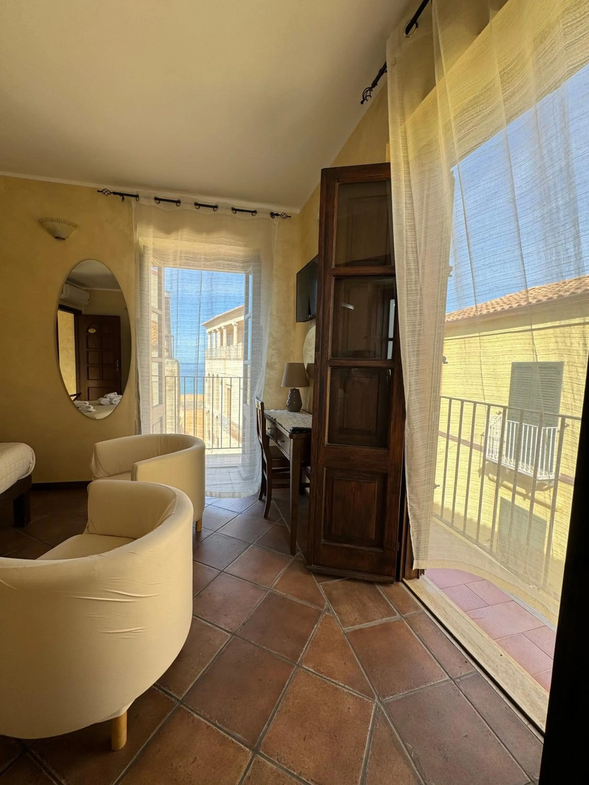 Balcony/Terrace in B&B Rivellini