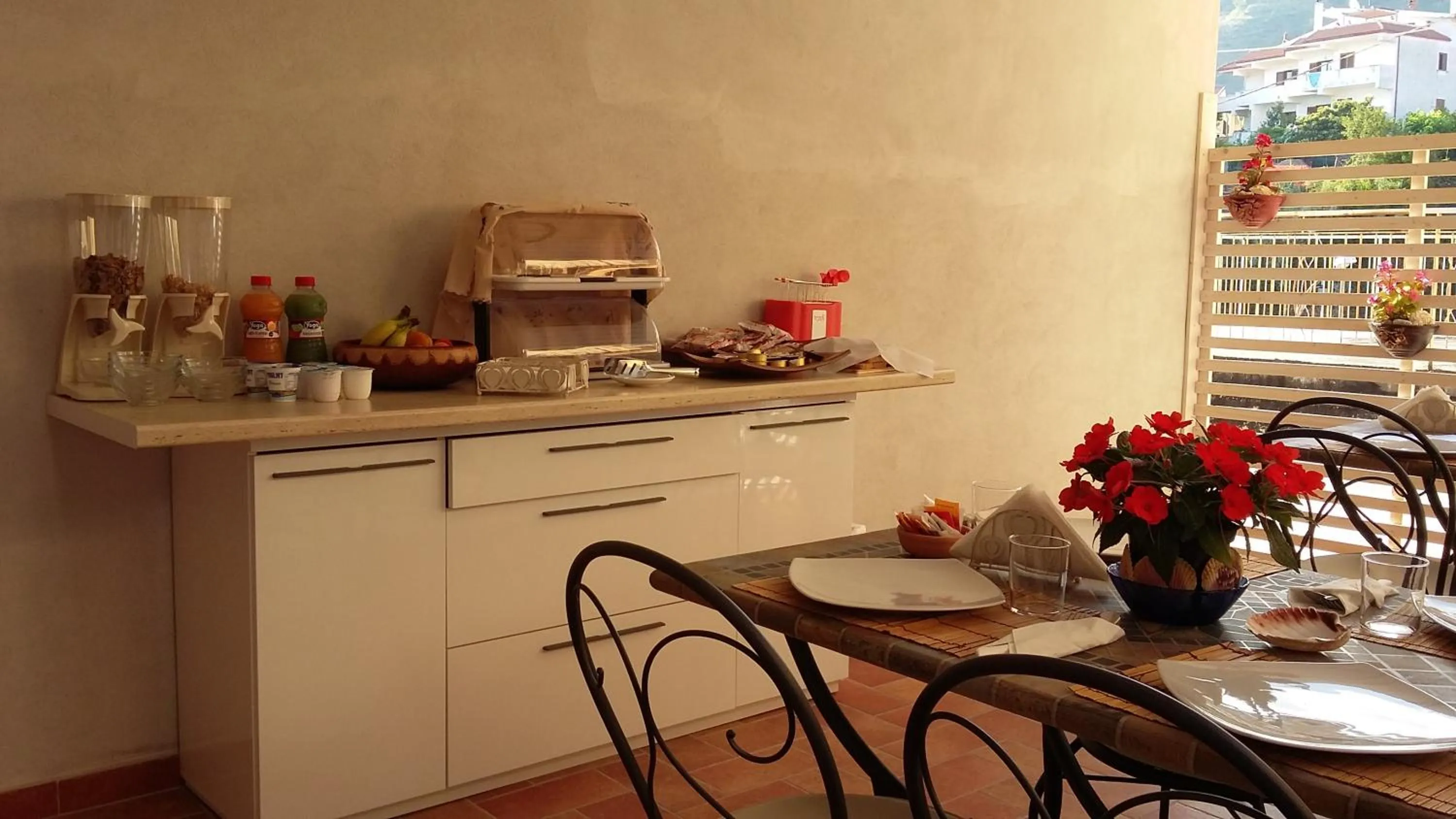 Italian breakfast in Donna Rosa Accommodation