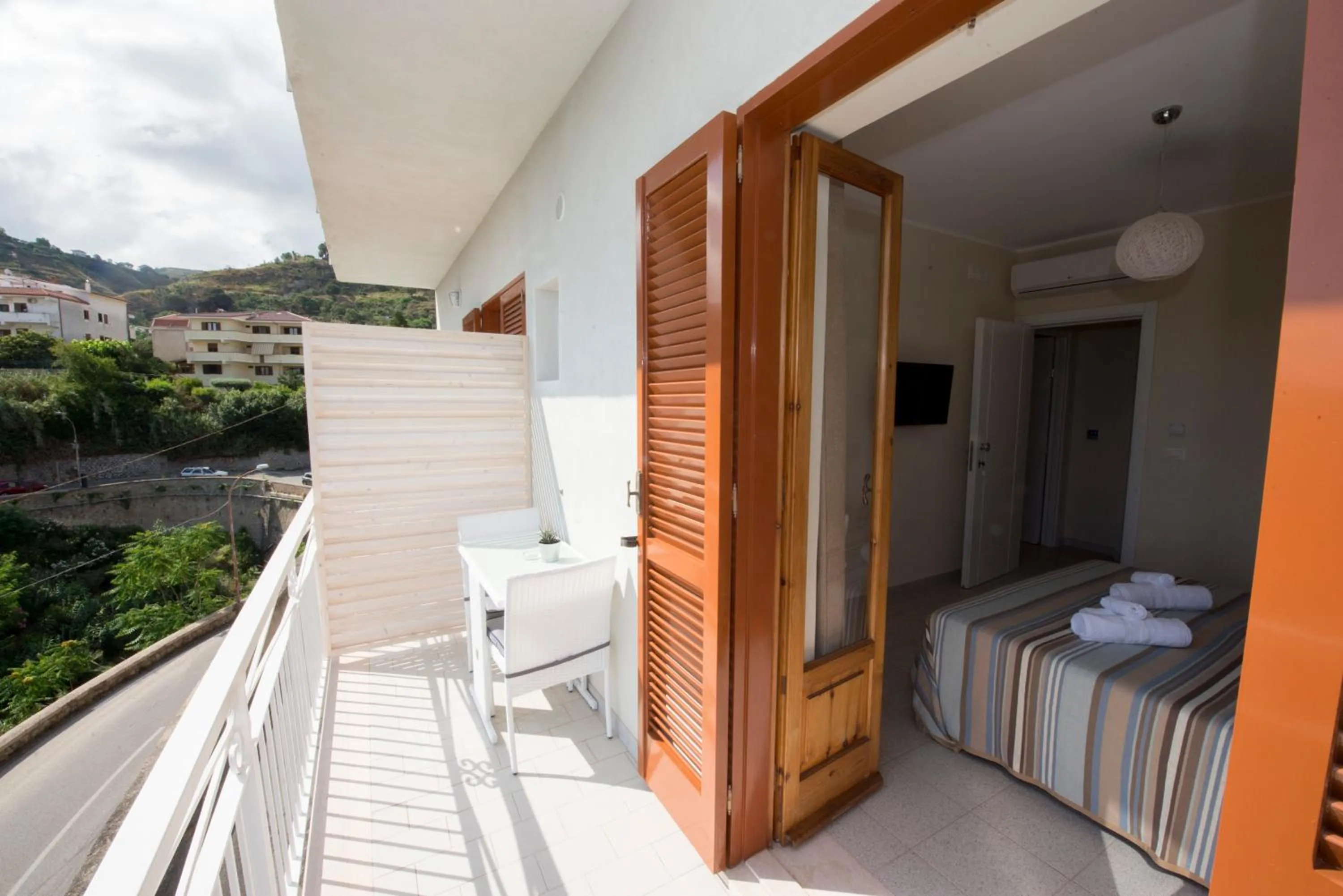 Balcony/Terrace in Donna Rosa Accommodation