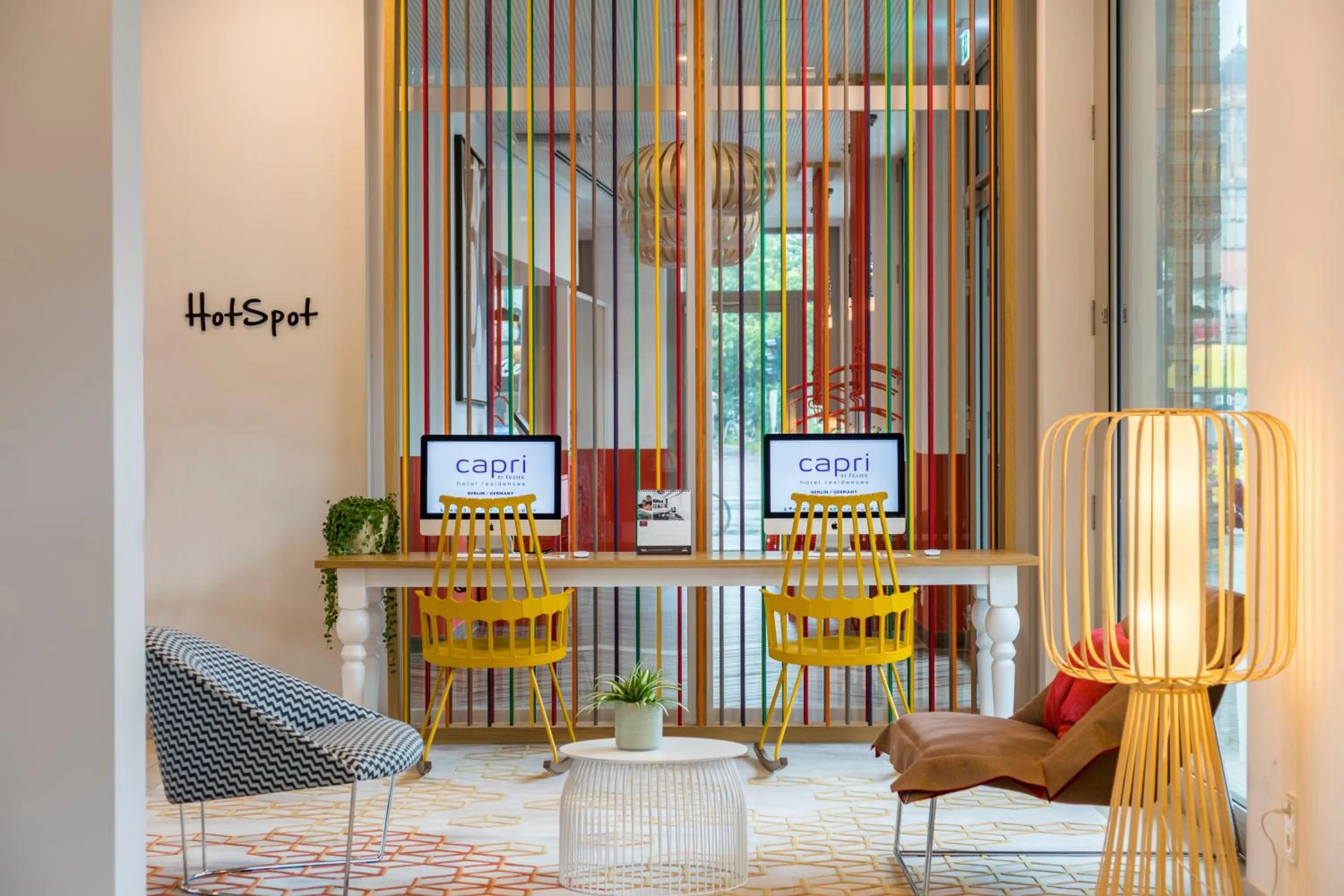 Lobby or reception in Capri by Fraser Berlin