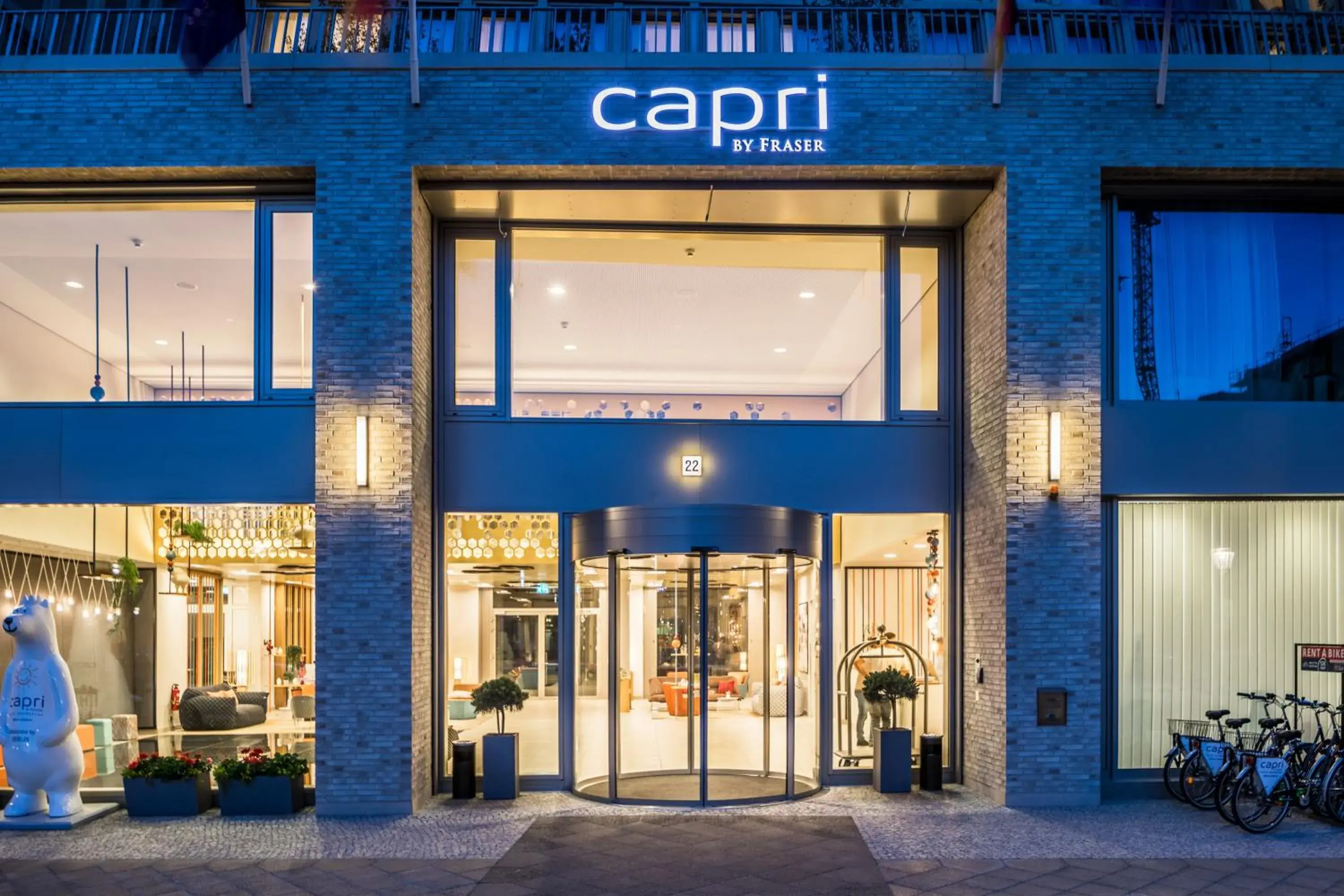 Facade/entrance in Capri by Fraser Berlin Facade/entrance in Capri by Fraser Berlin