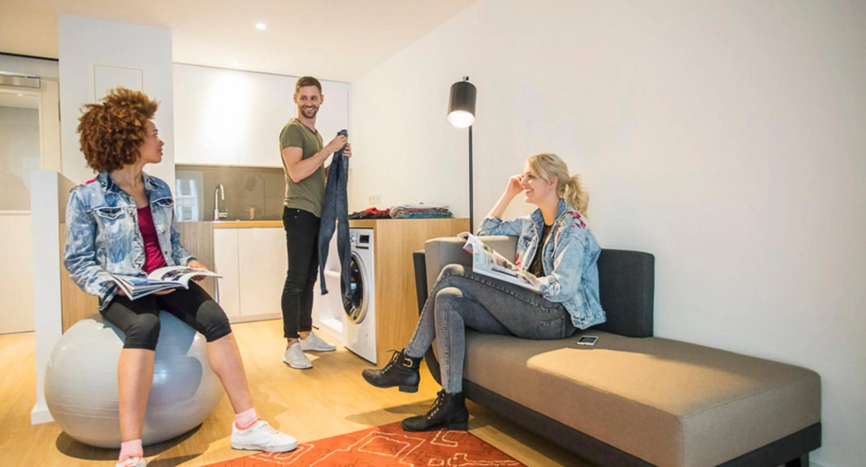 Communal lounge/ TV room in Capri by Fraser Berlin