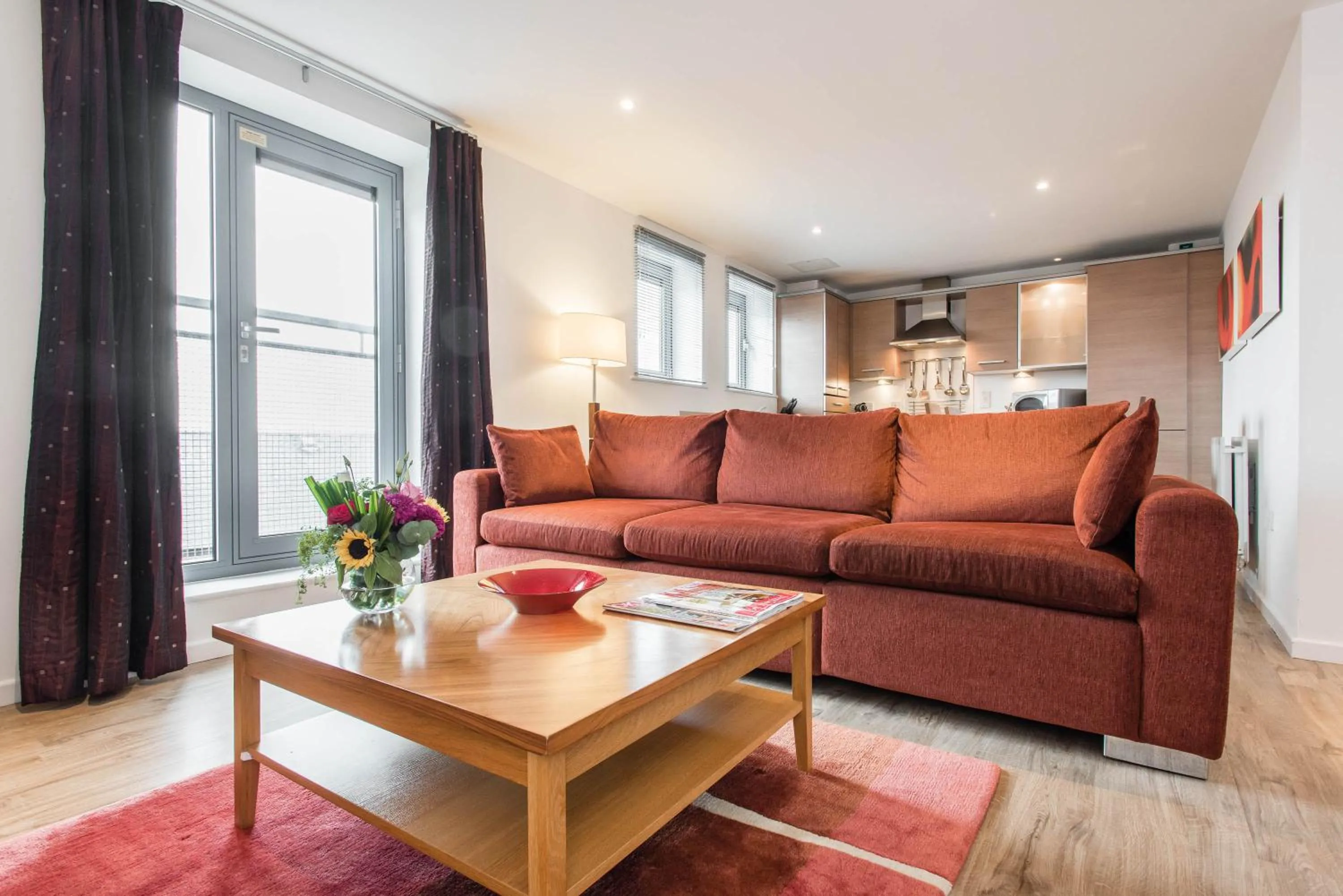 Living room in PREMIER SUITES Newcastle