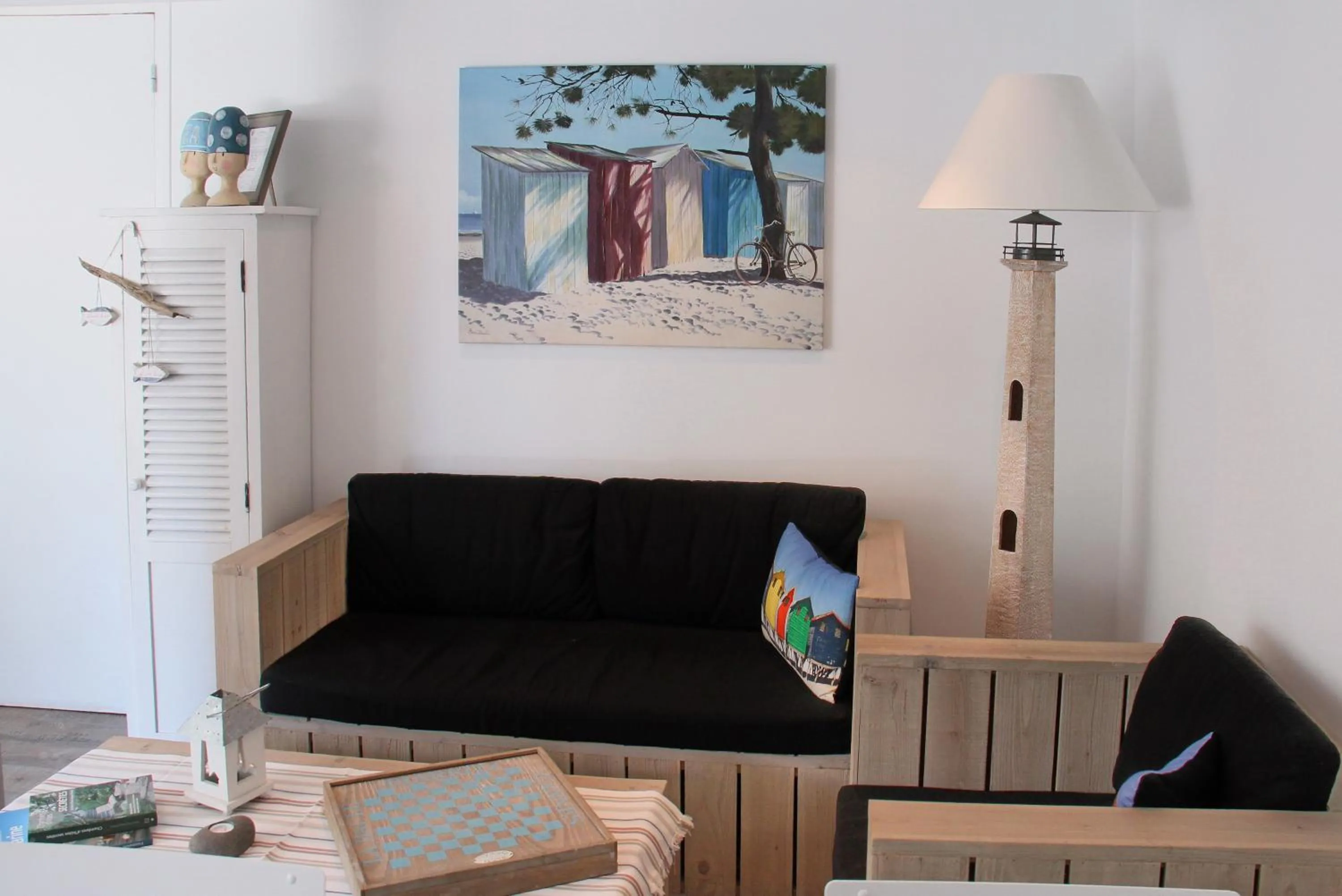 Seating area in La Maison au-dessus des Voiles