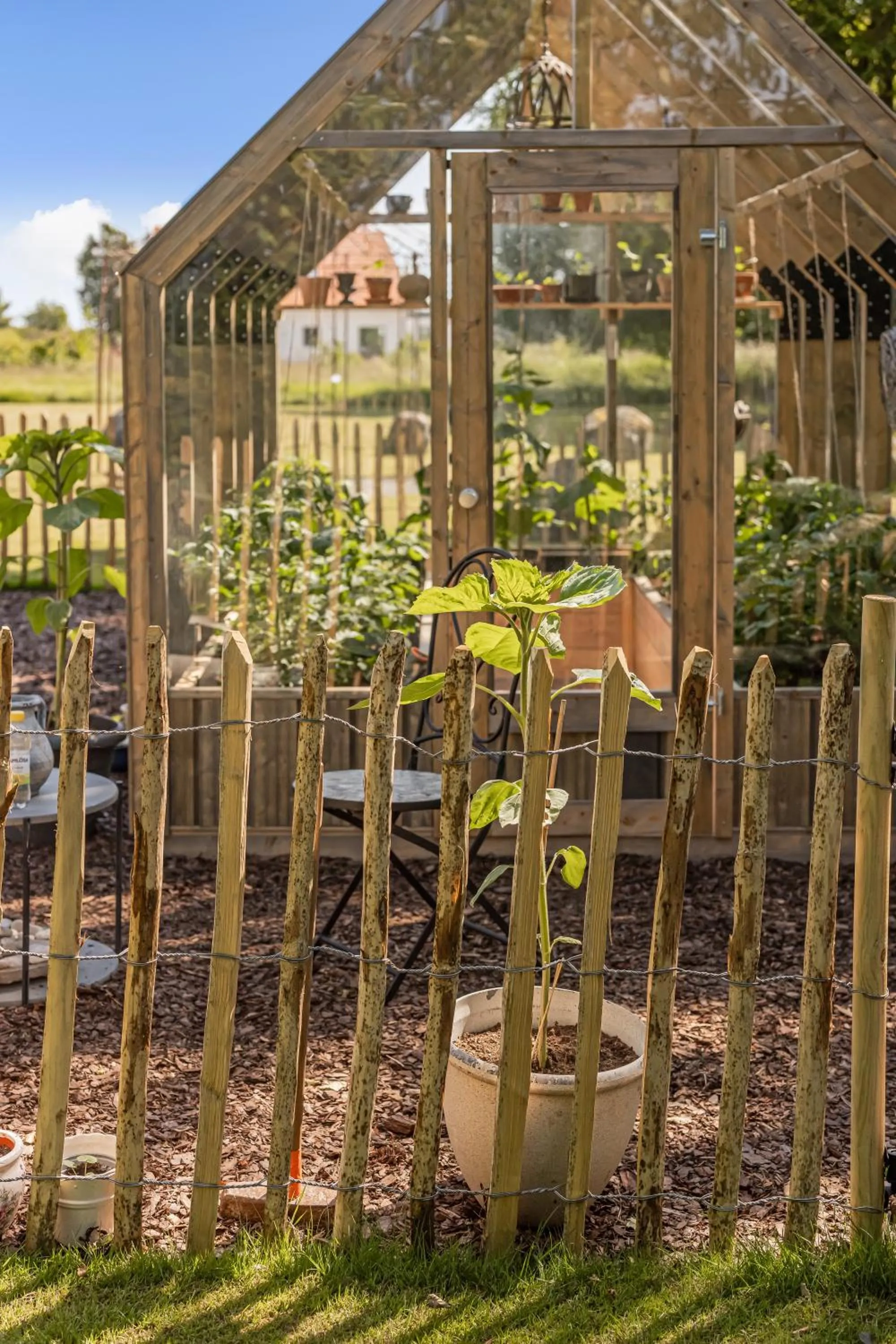 Garden in Mellby Atelier på Österlen