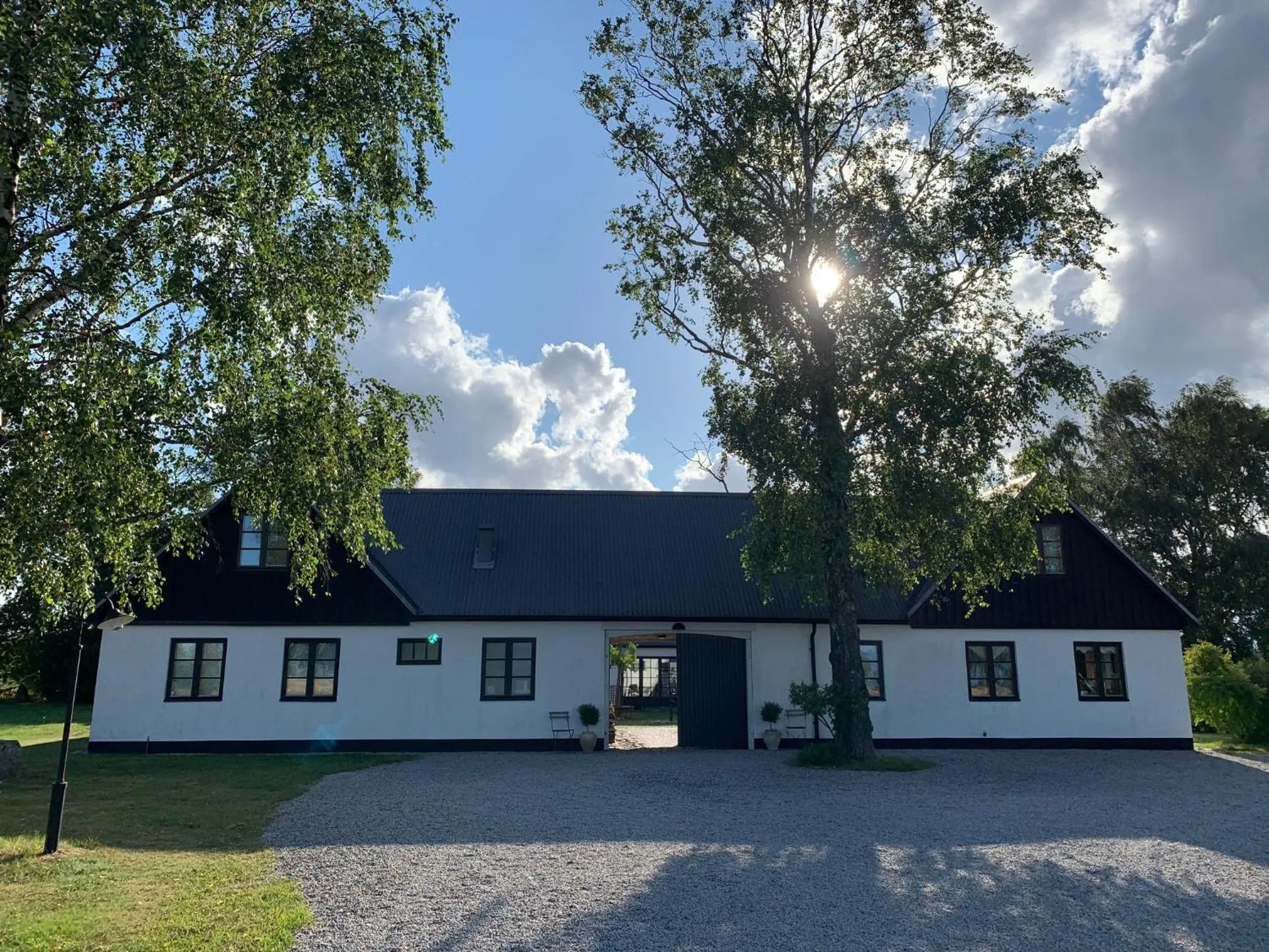 Property building in Mellby Atelier på Österlen