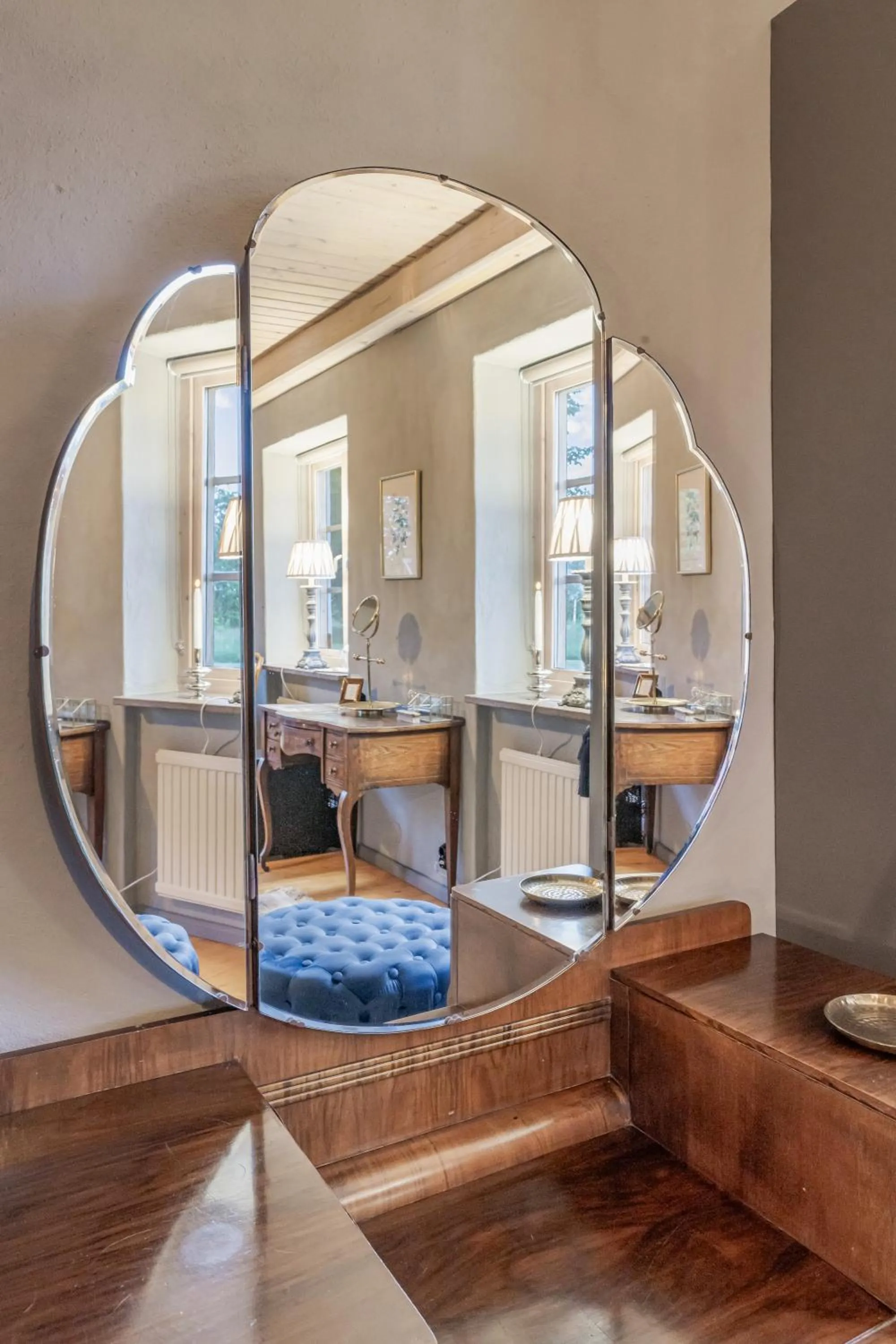 Bedroom in Mellby Atelier på Österlen