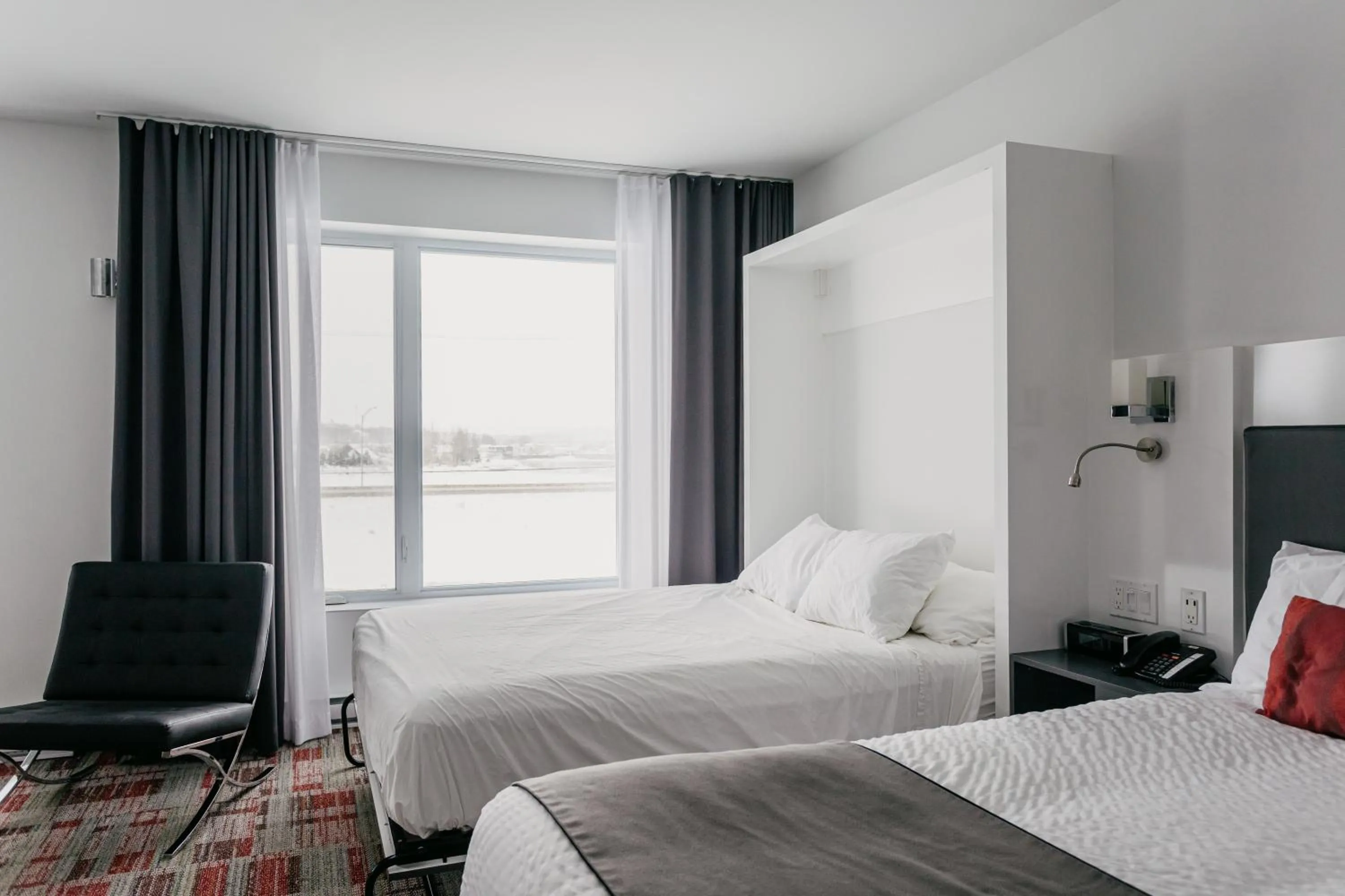 Bedroom, Bed in Riotel Matane
