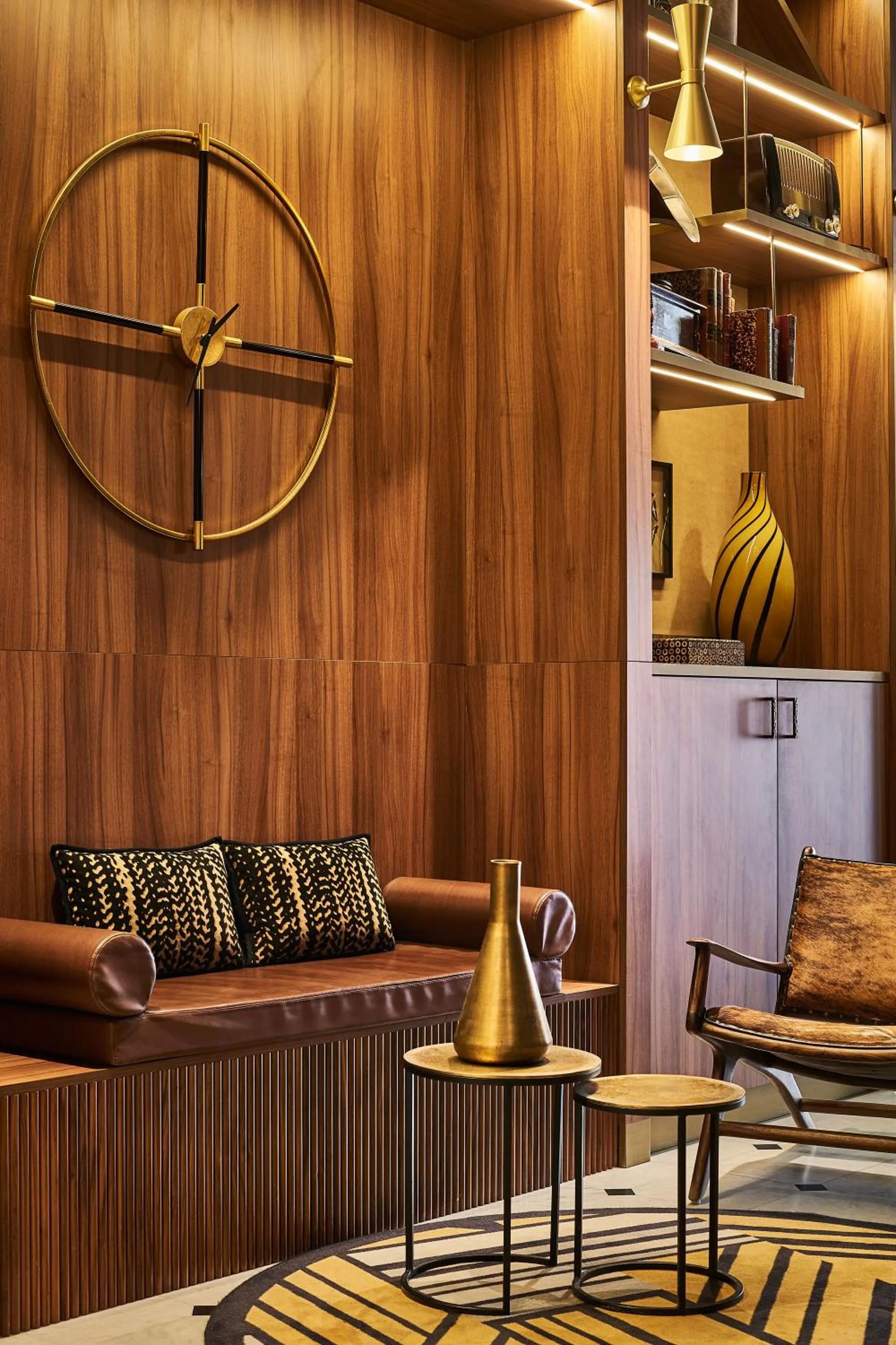 Decorative detail in Hotel Konti Bordeaux by HappyCulture