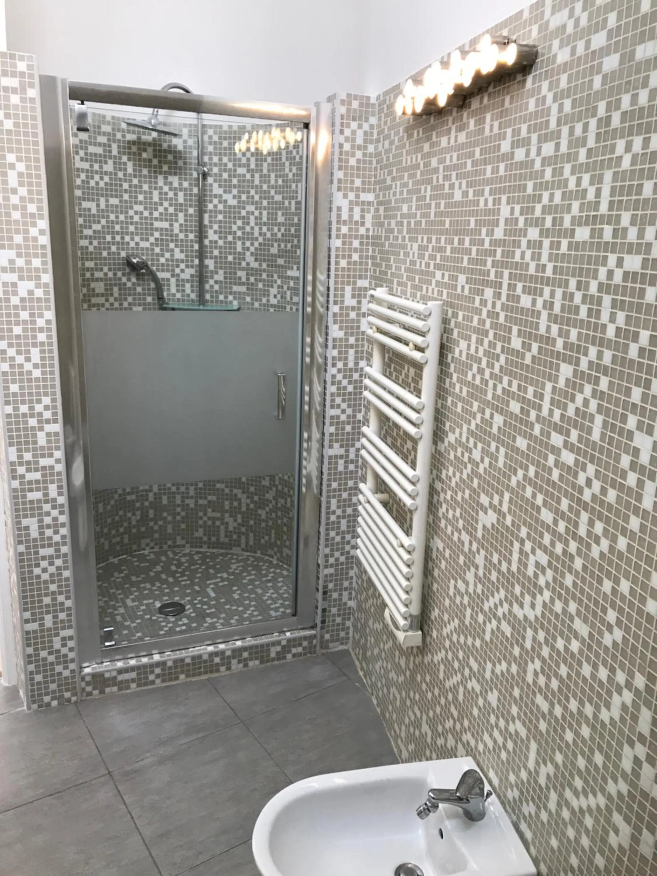 Shower in Apartment on Place Massena